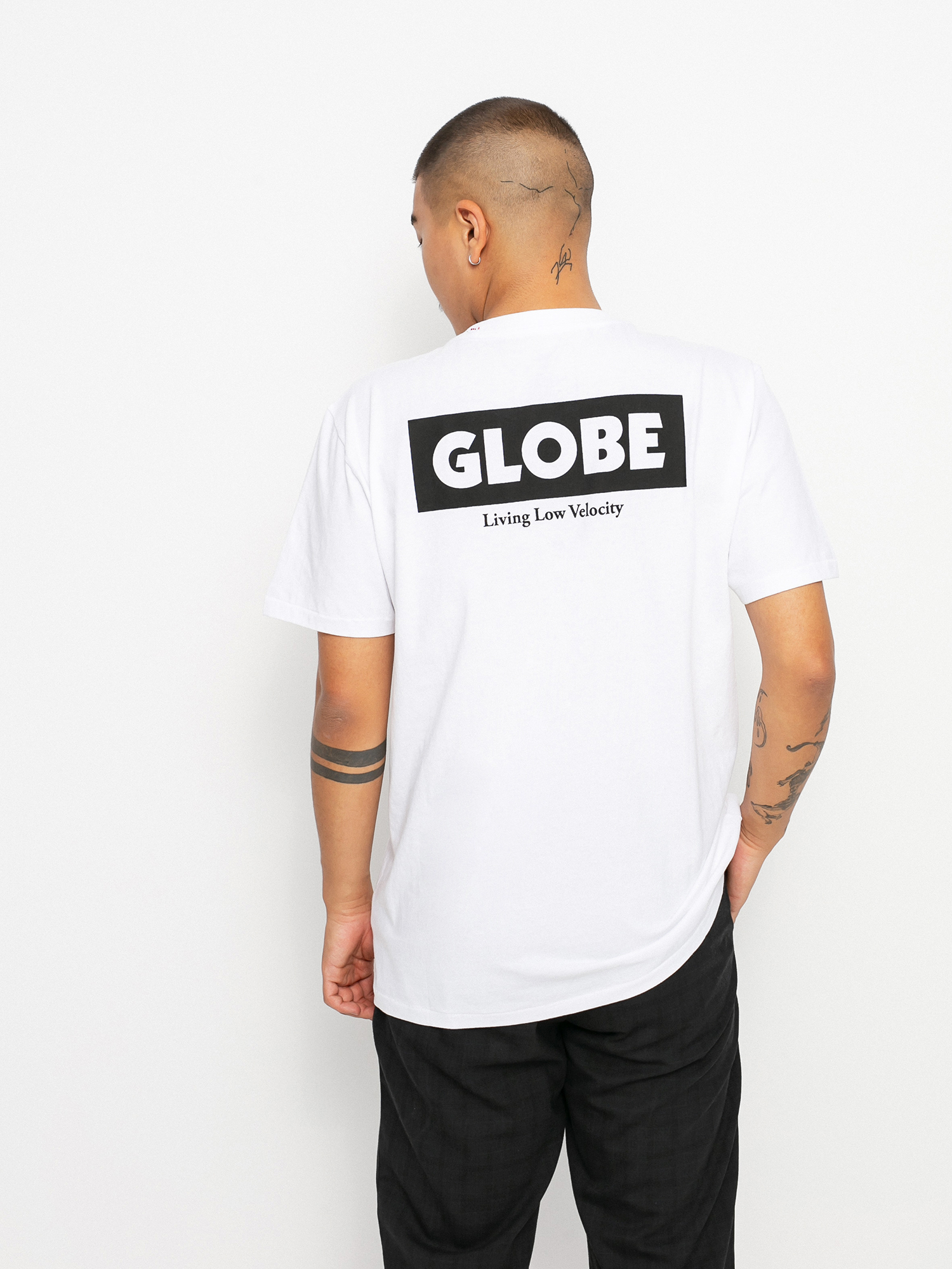 T-shirt Globe Living Low Velocity (white)