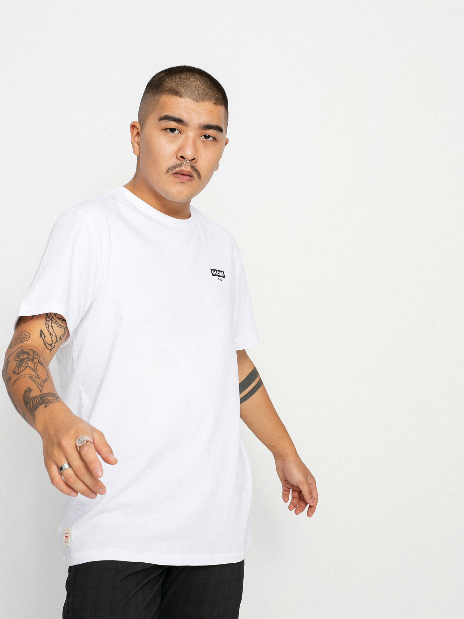 T-shirt Globe Living Low Velocity (white)
