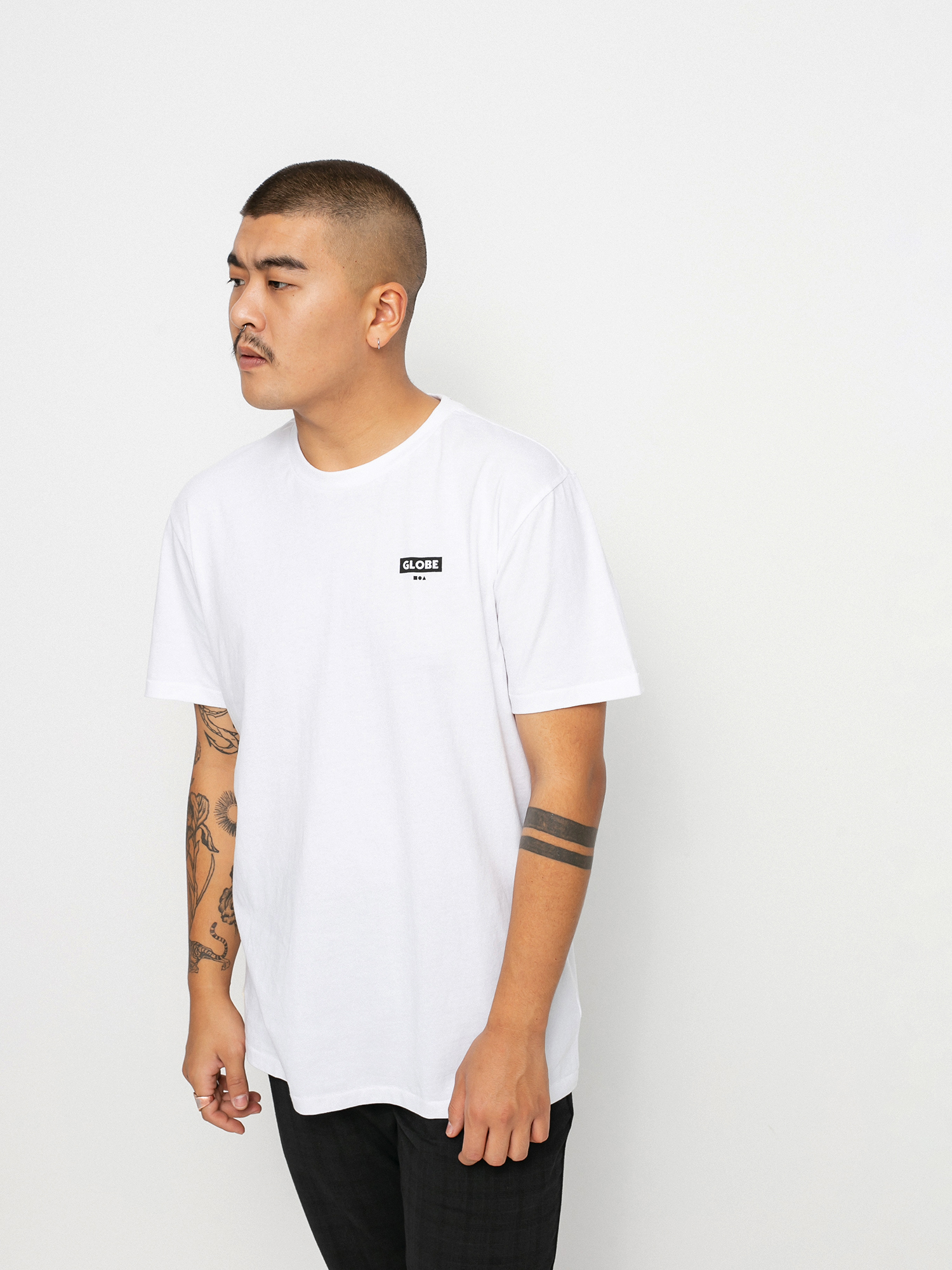 T-shirt Globe Living Low Velocity (white)