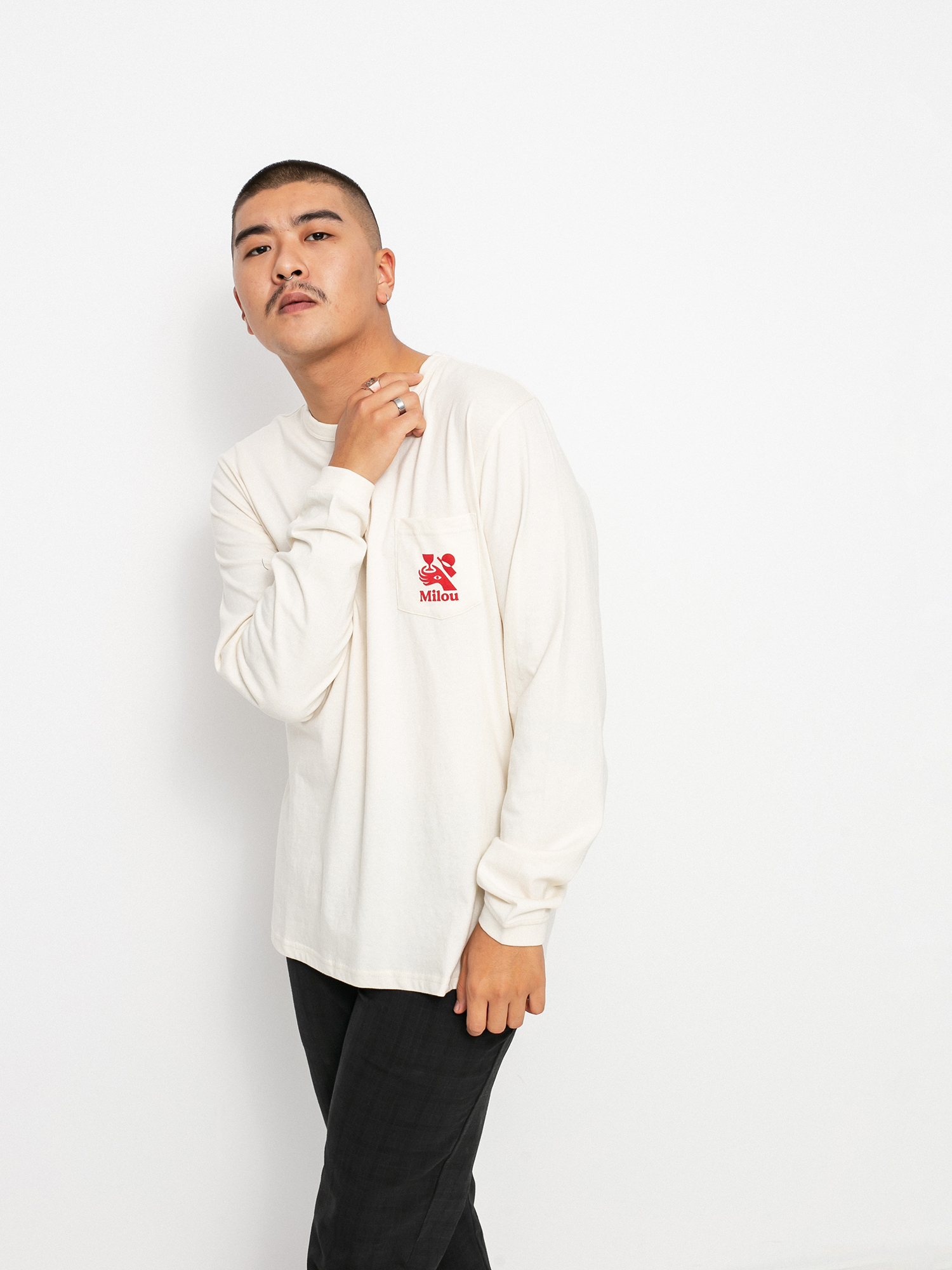 Longsleeve Globe Vincent Milou (bleach free dye free)