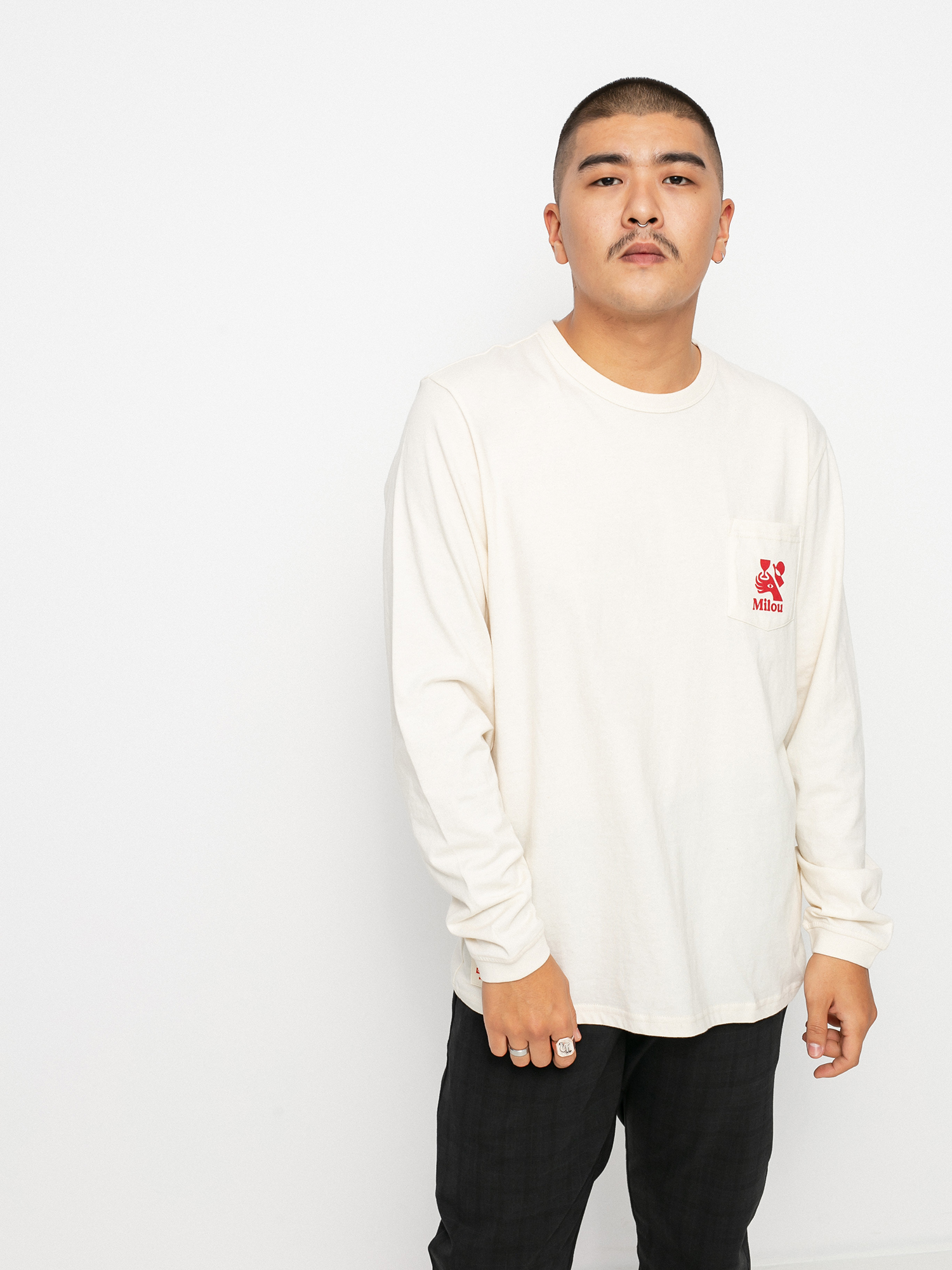 Longsleeve Globe Vincent Milou (bleach free dye free)