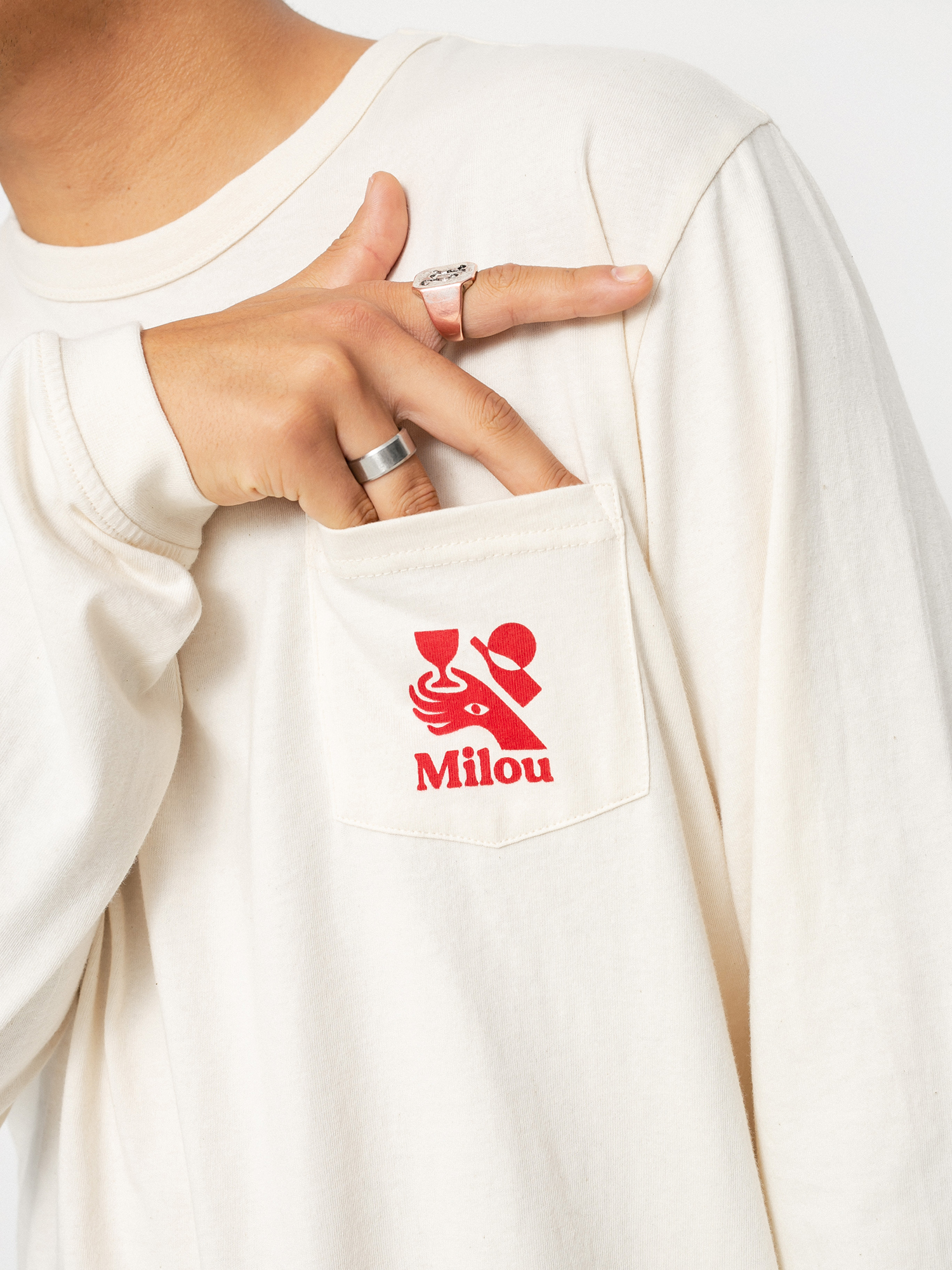 Longsleeve Globe Vincent Milou (bleach free dye free)