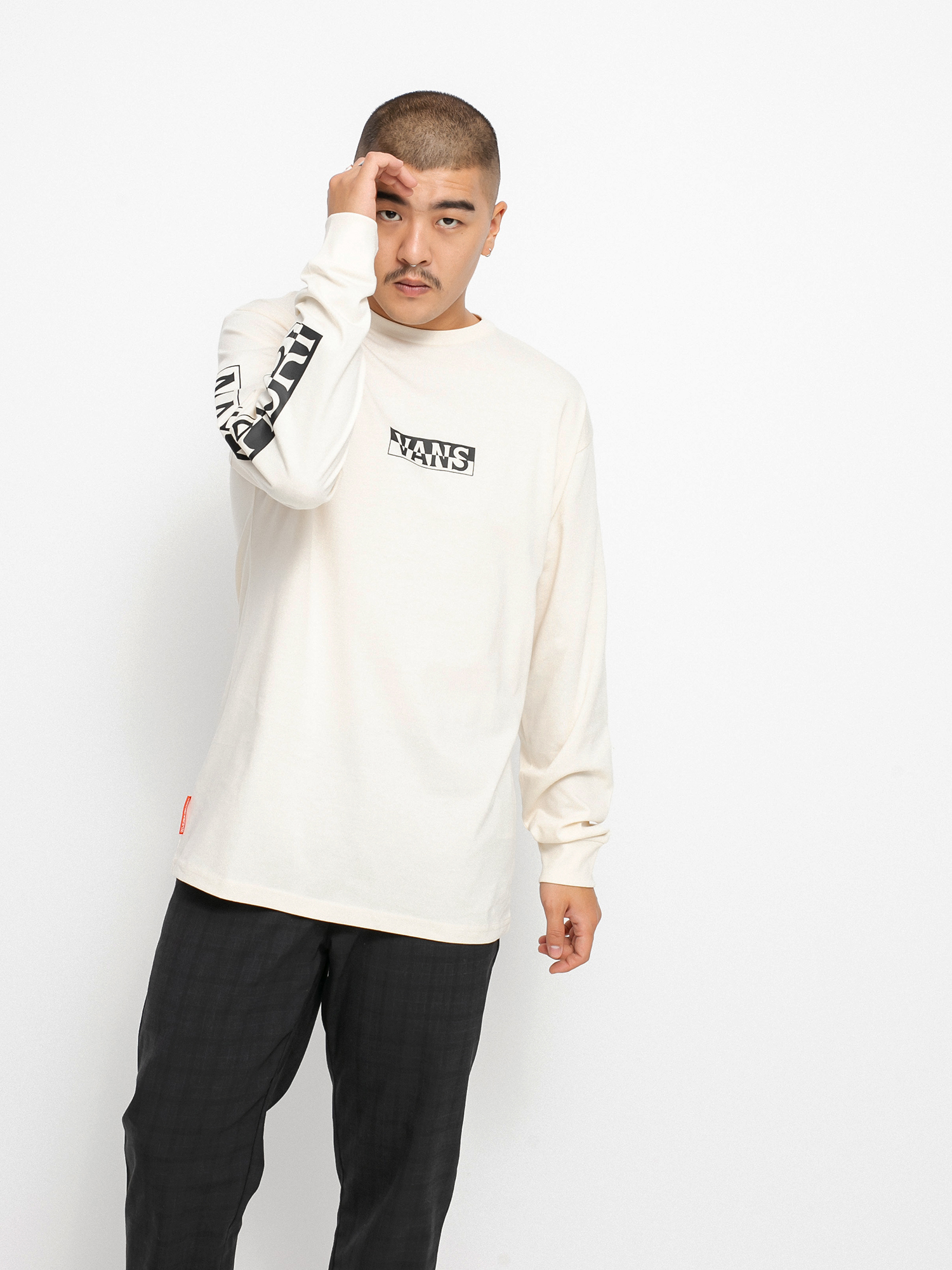 Longsleeve Vans X Napapijri (antique white)