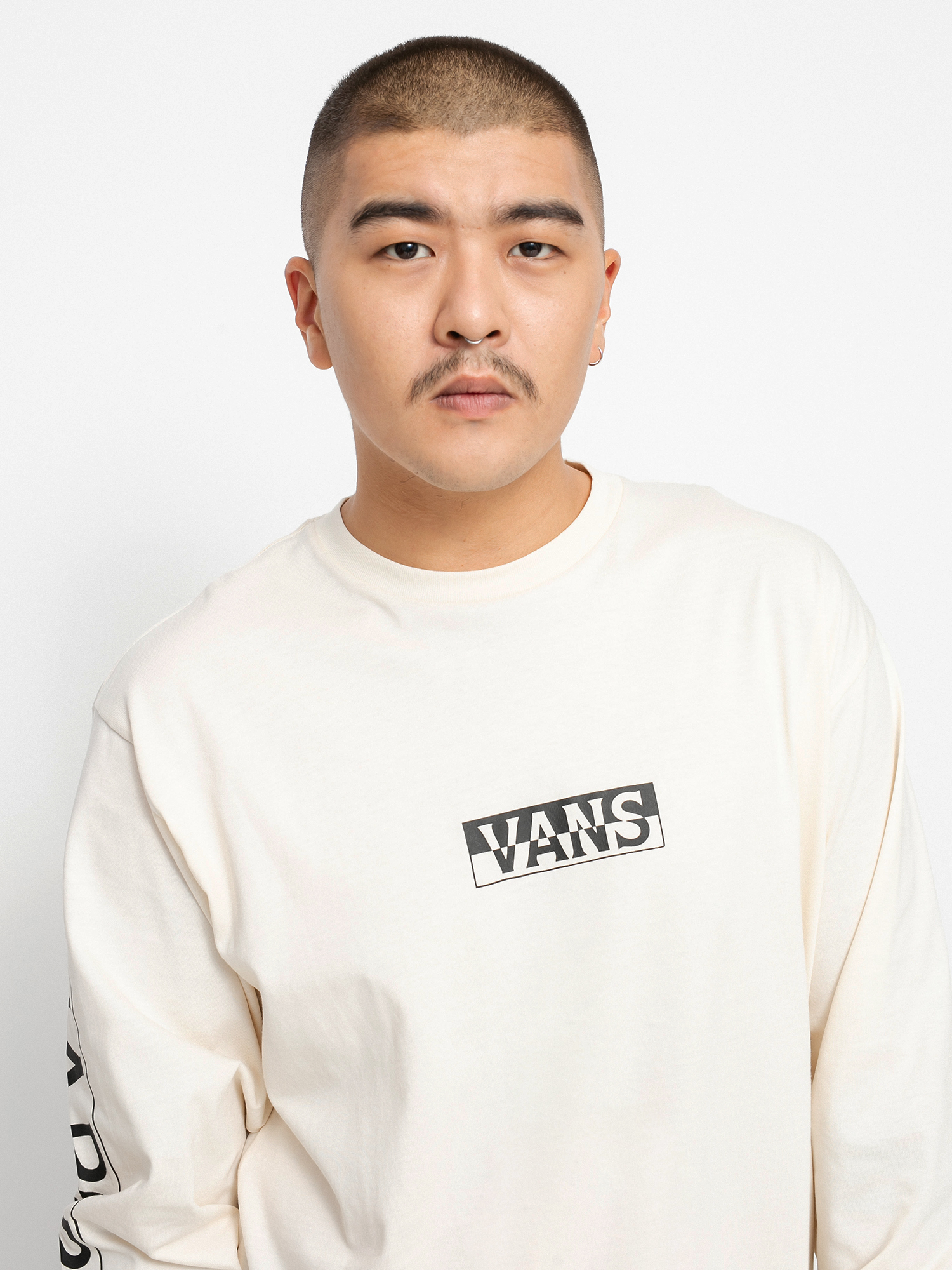 Longsleeve Vans X Napapijri (antique white)