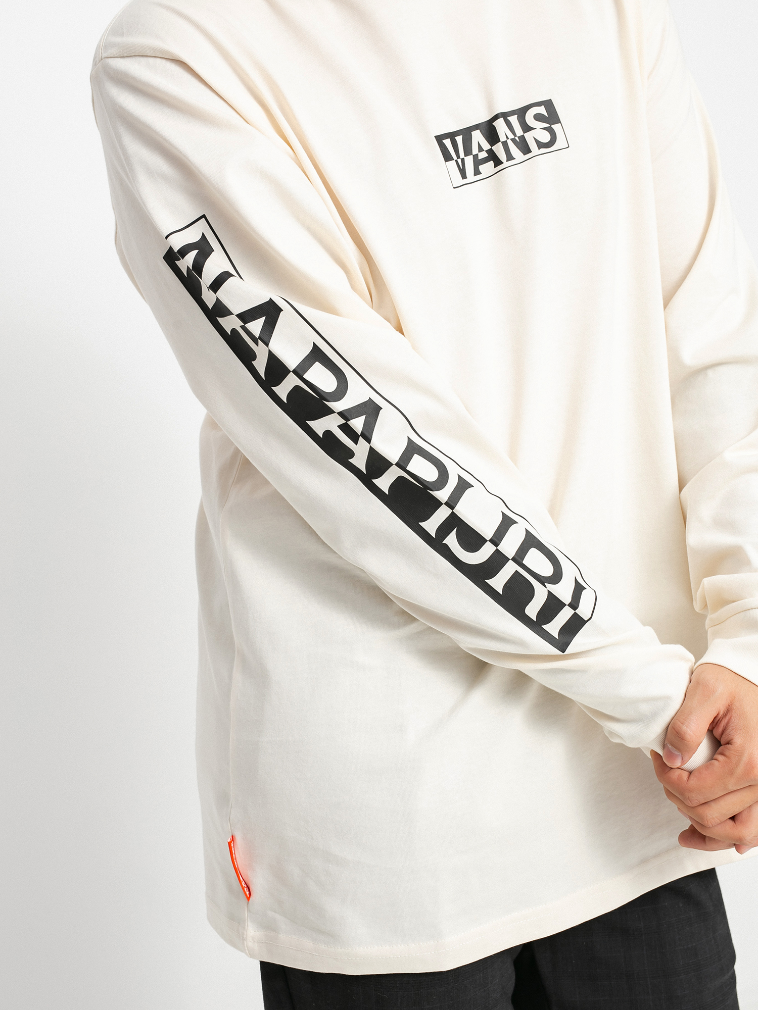 Longsleeve Vans X Napapijri (antique white)