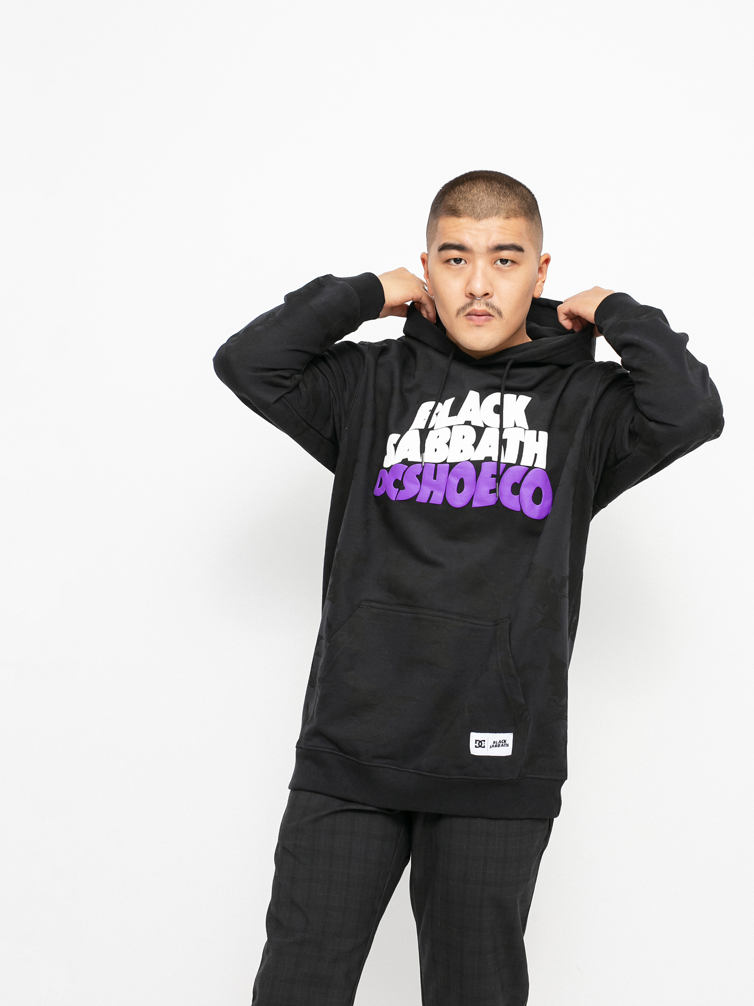 Bluza z kapturem DC X Black Sabbath HD (henry black)