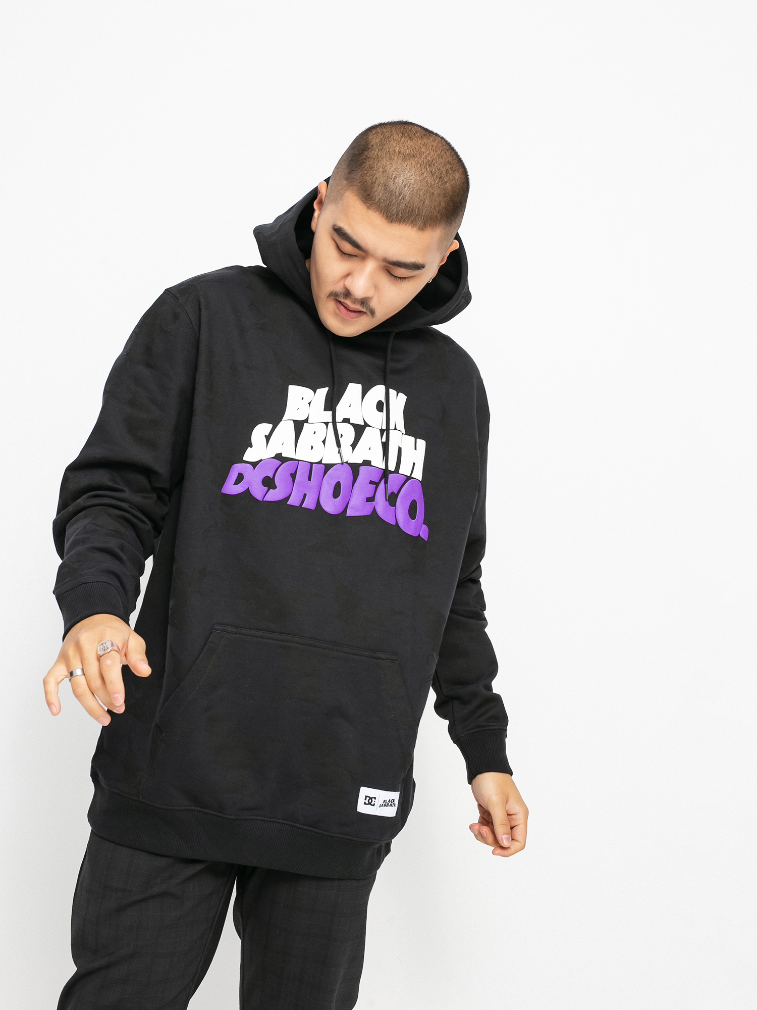 Bluza z kapturem DC X Black Sabbath HD (henry black)