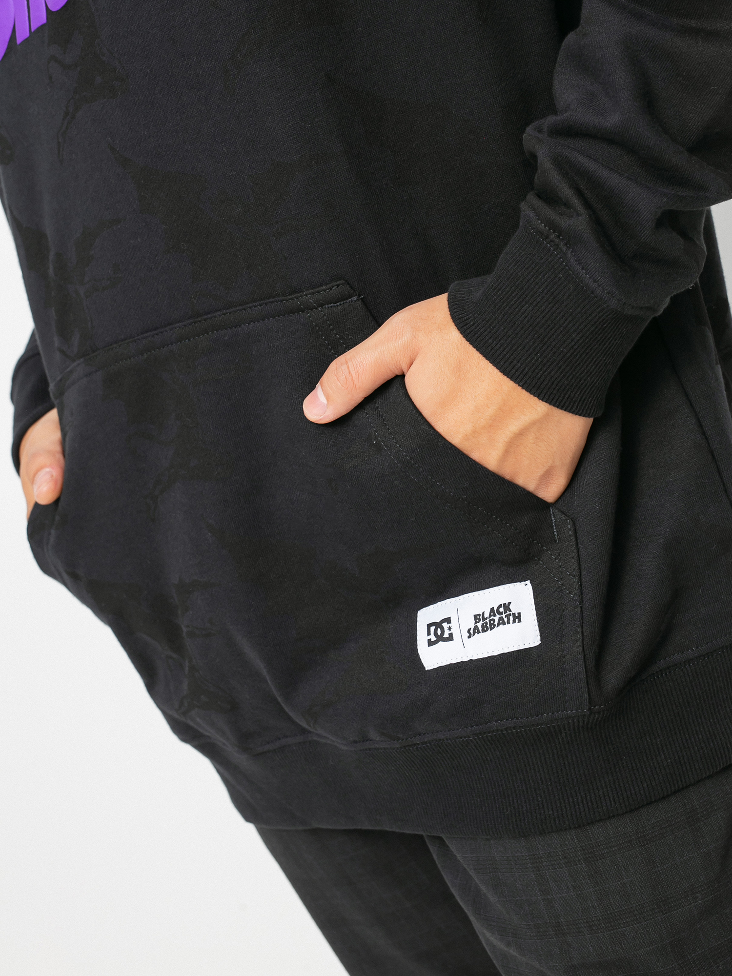 Bluza z kapturem DC X Black Sabbath HD (henry black)