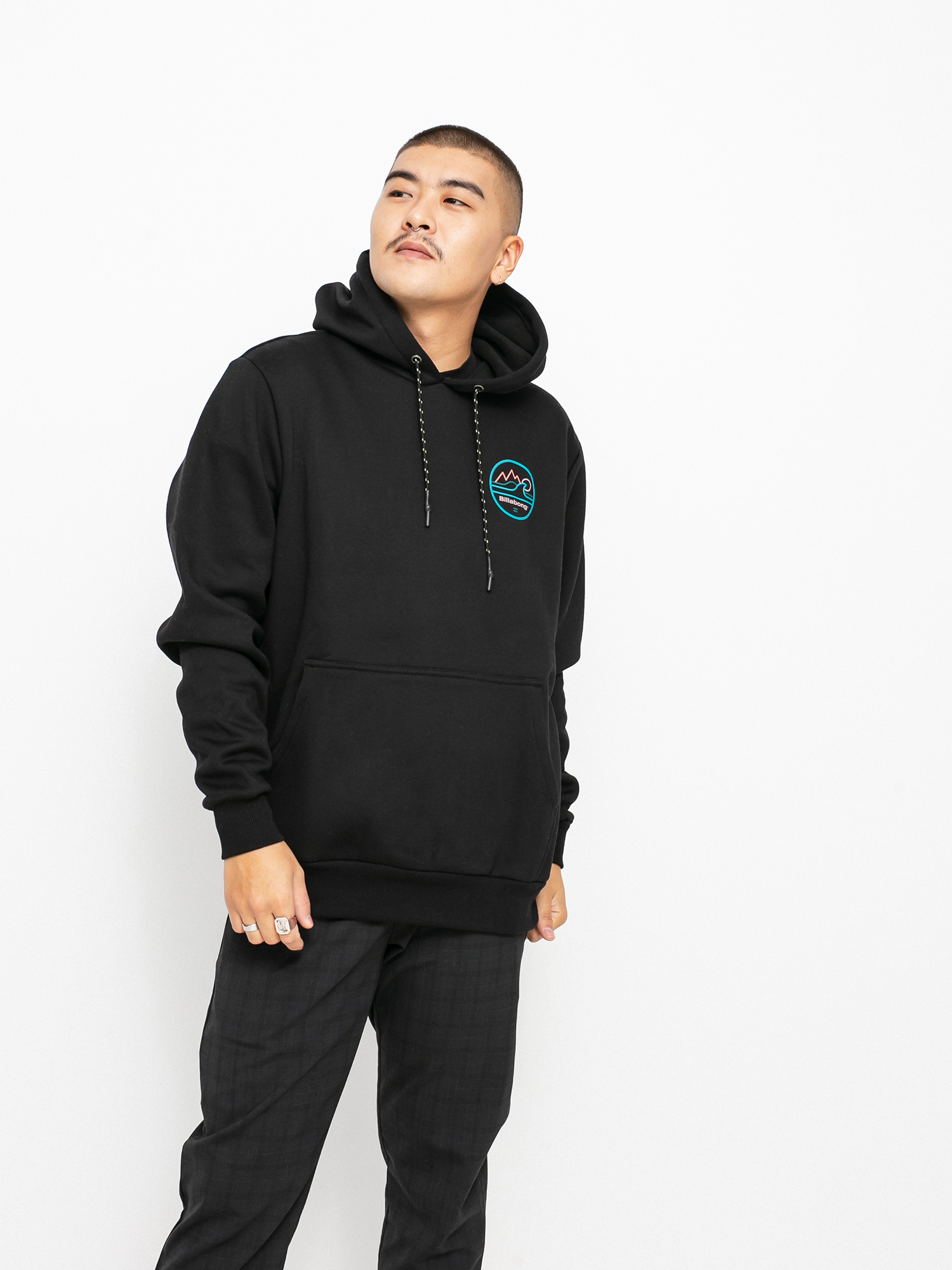 Bluza z kapturem Billabong Peak Wave HD (black)