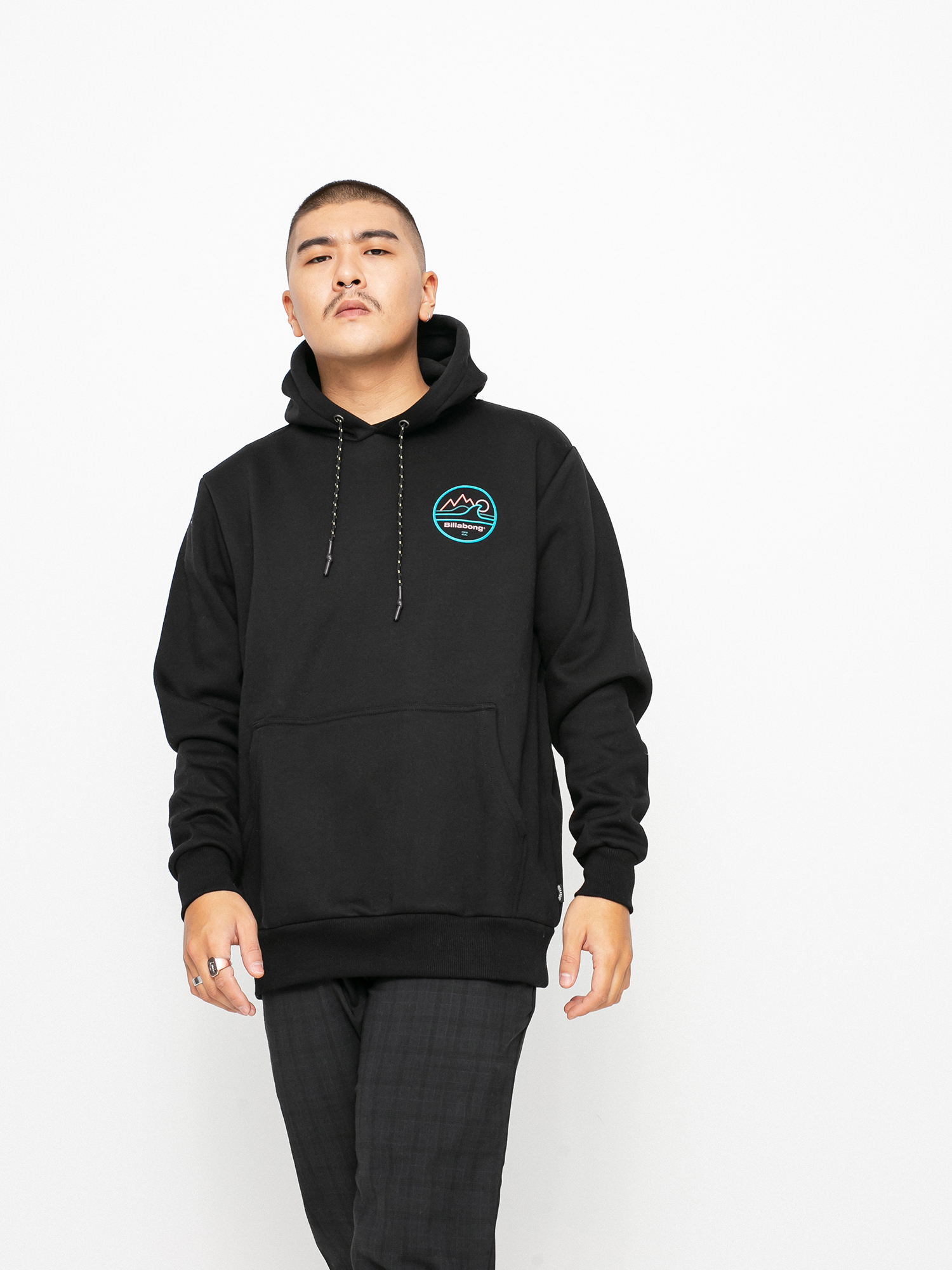 Bluza z kapturem Billabong Peak Wave HD (black)