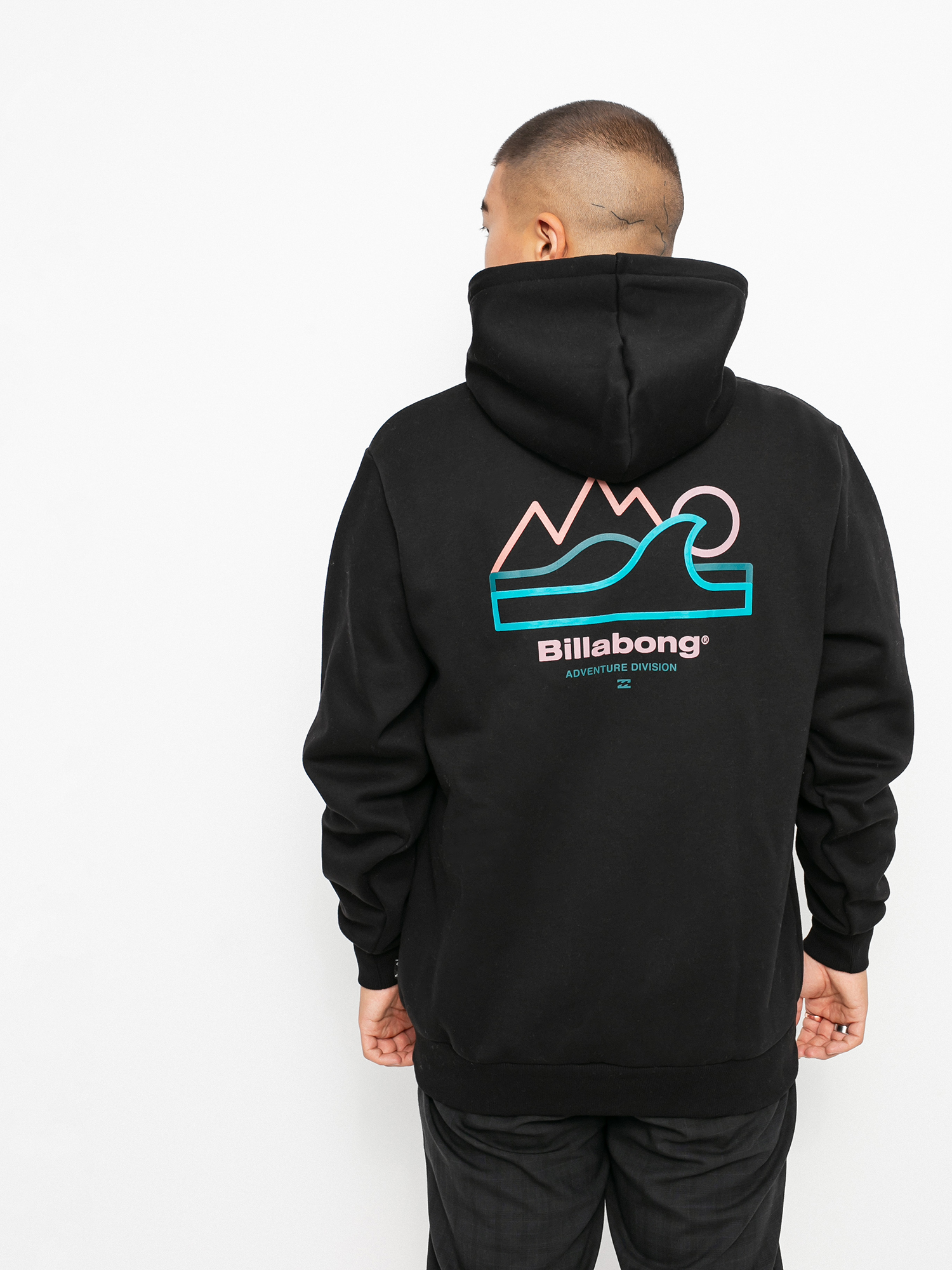 Bluza z kapturem Billabong Peak Wave HD (black)