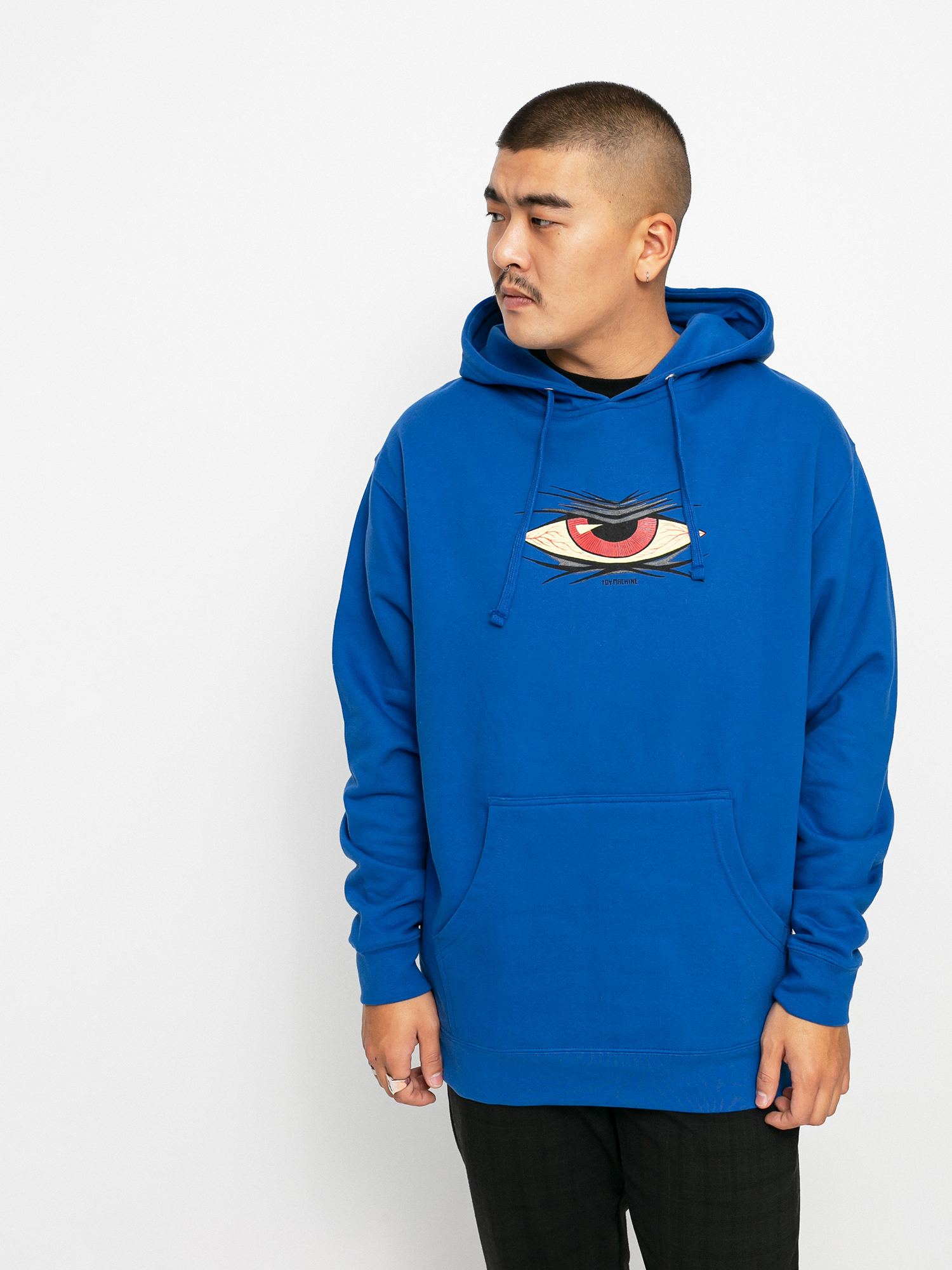 Bluza z kapturem Toy Machine Angry Sect HD (ocean blue)