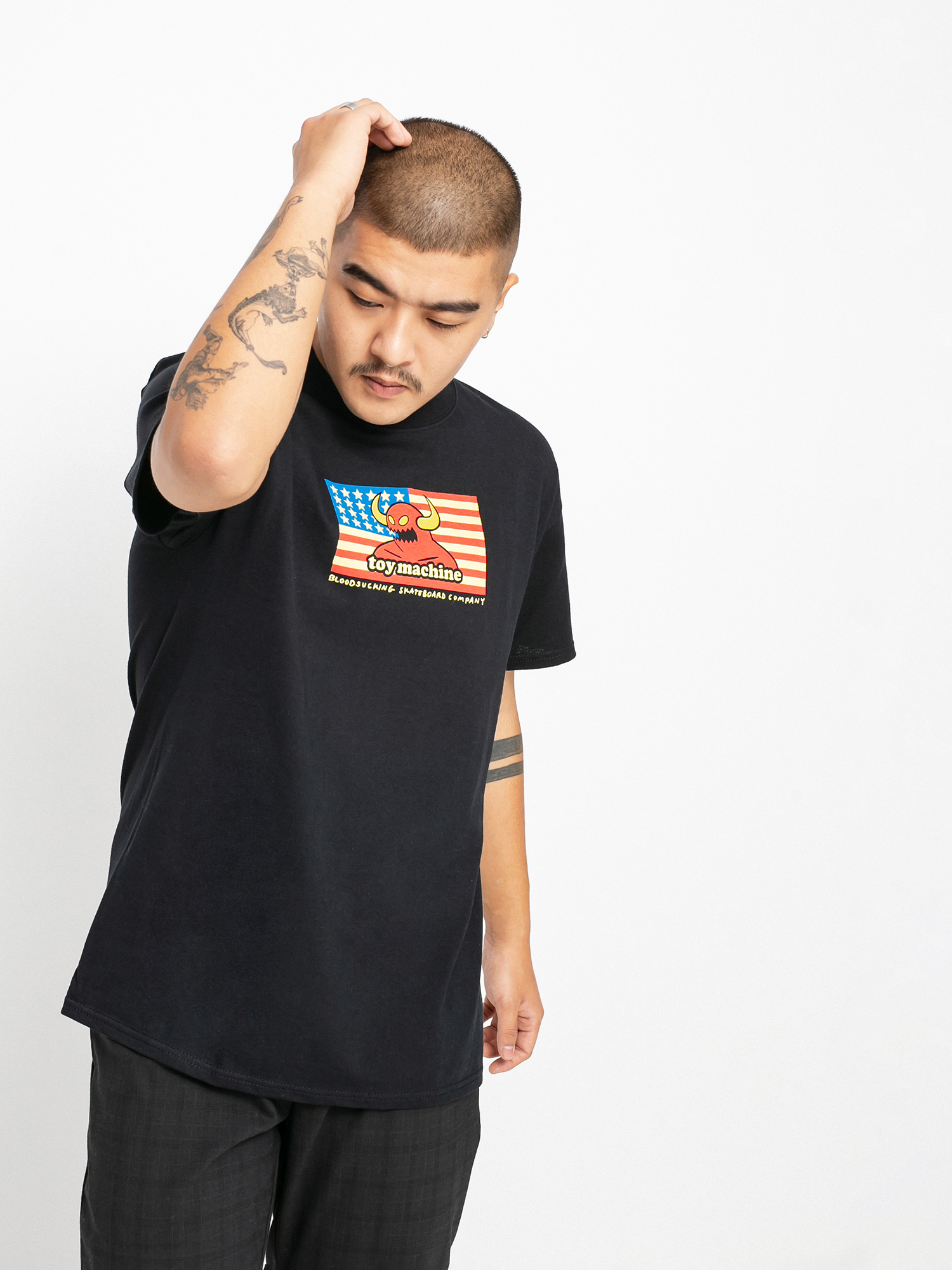 T-shirt Toy Machine American B S C (black)