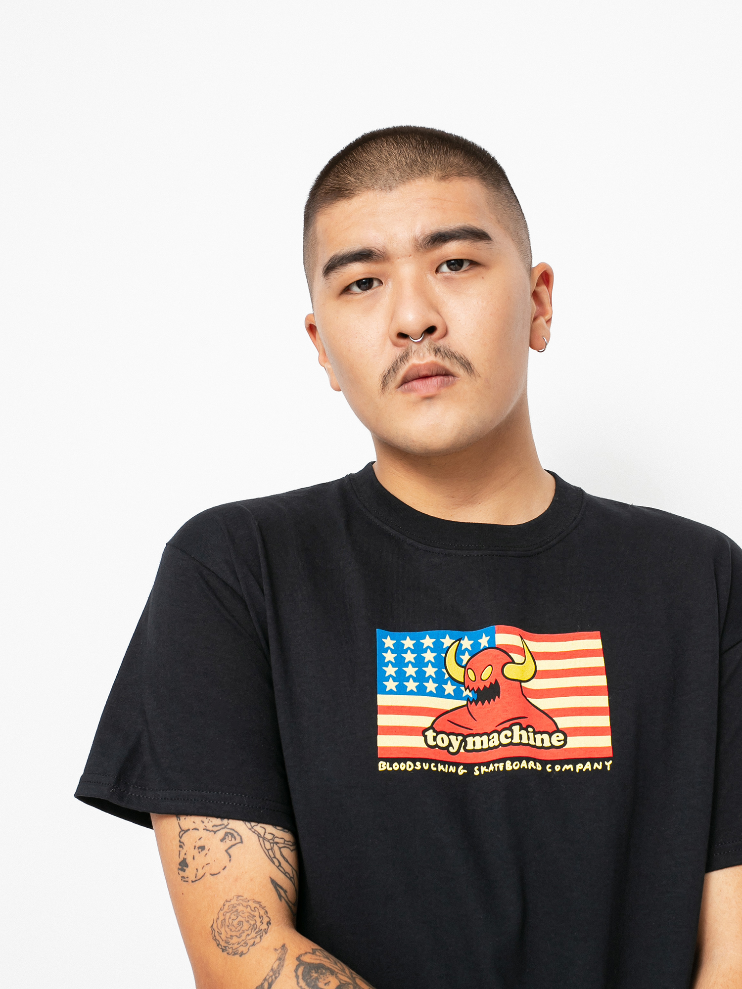T-shirt Toy Machine American B S C (black)