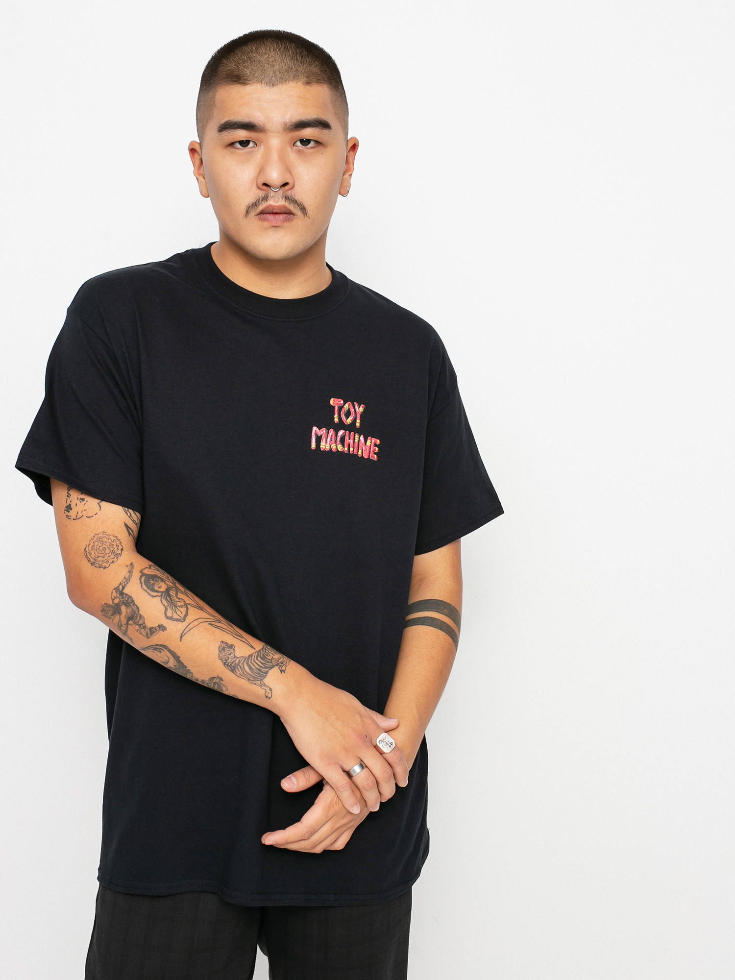 T-shirt Toy Machine Sock Puppet (black)