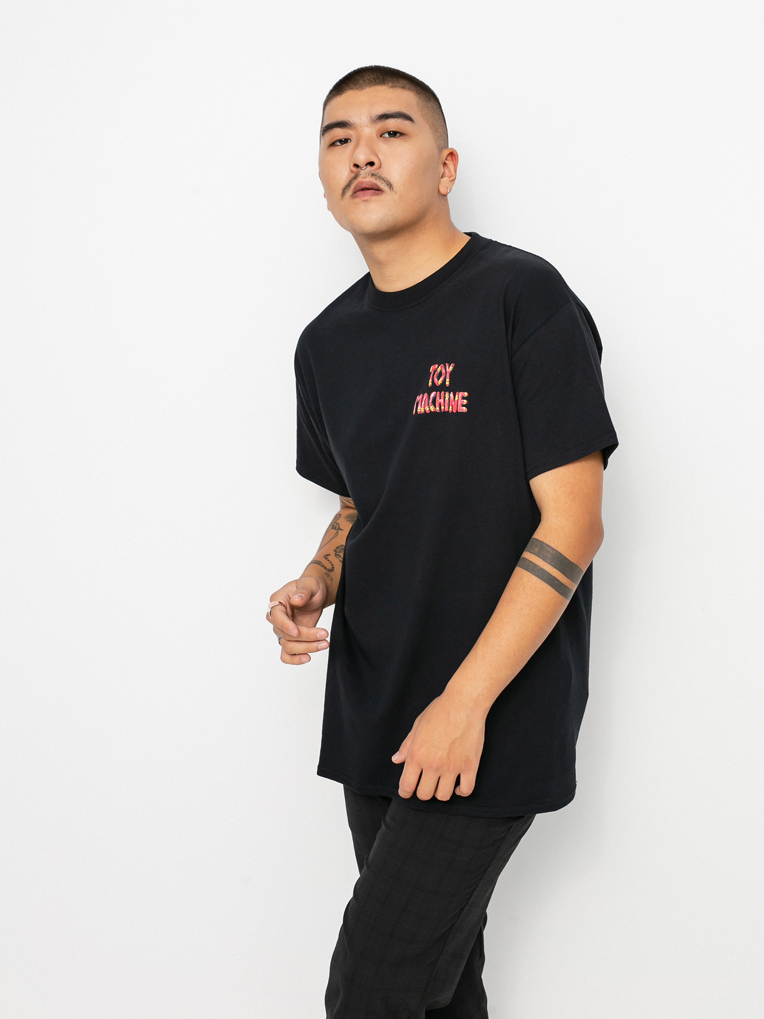 T-shirt Toy Machine Sock Puppet (black)