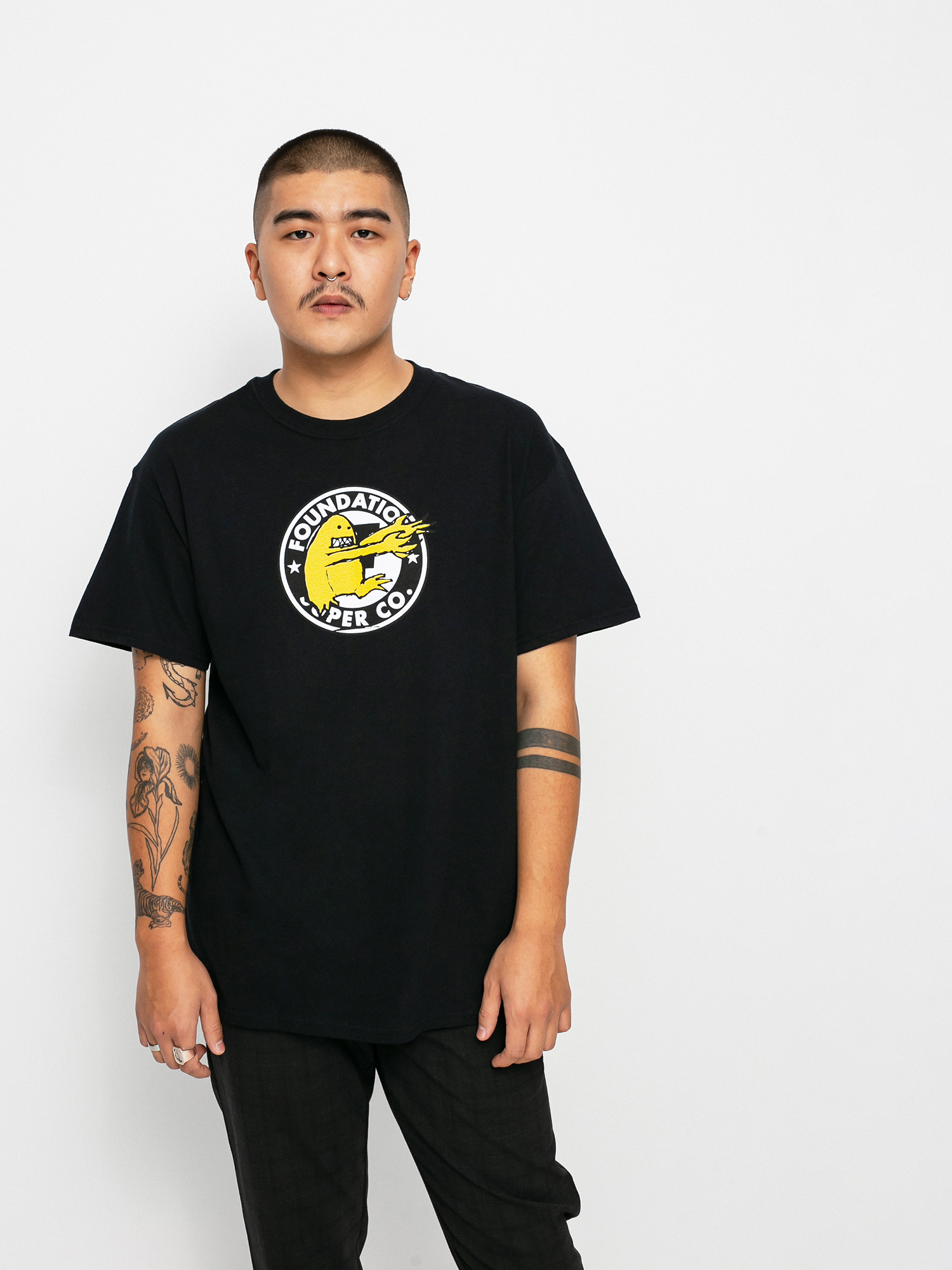 T-shirt Foundation Grin (black)