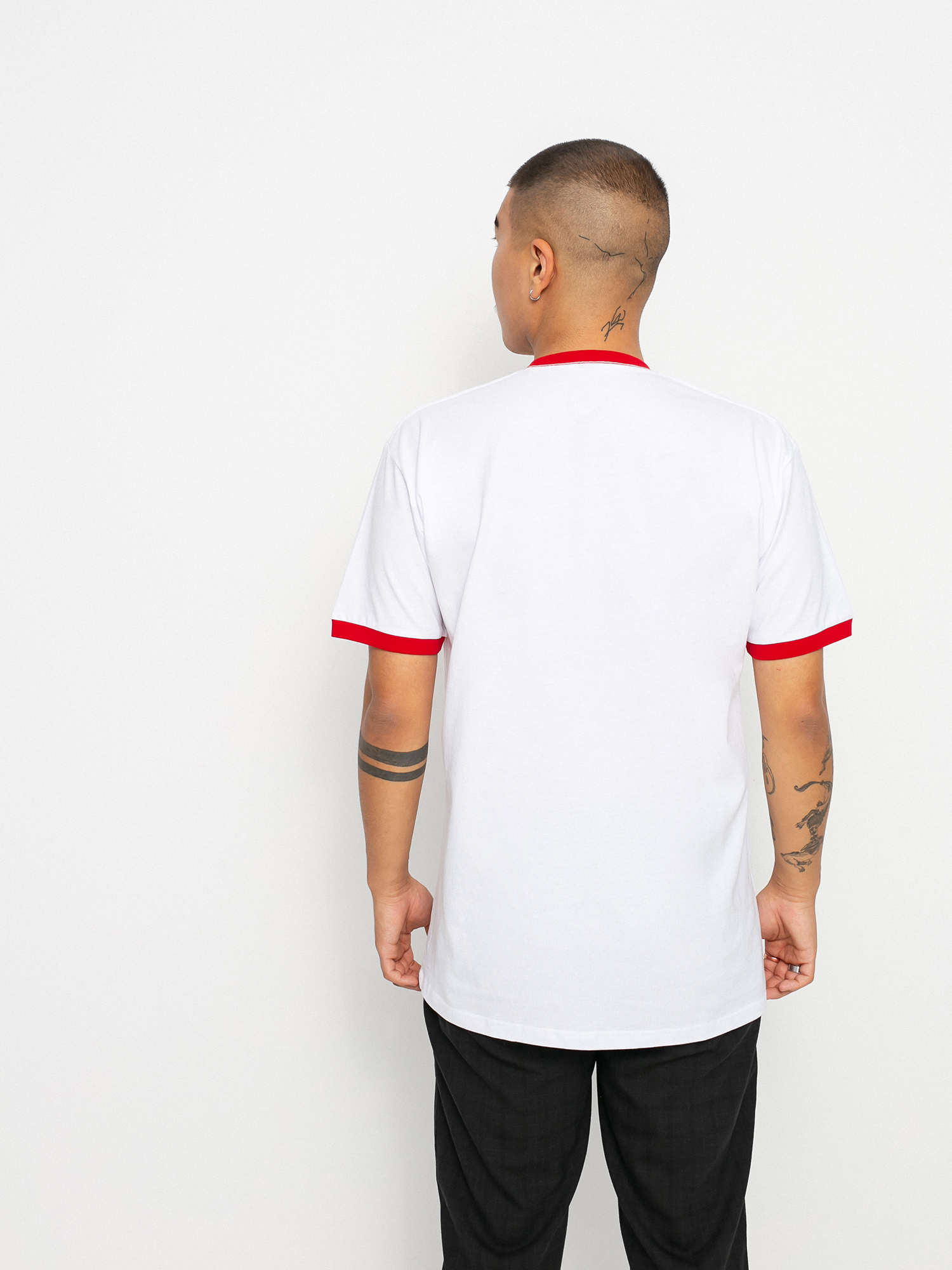 T-shirt Foundation Ringer (red/white)