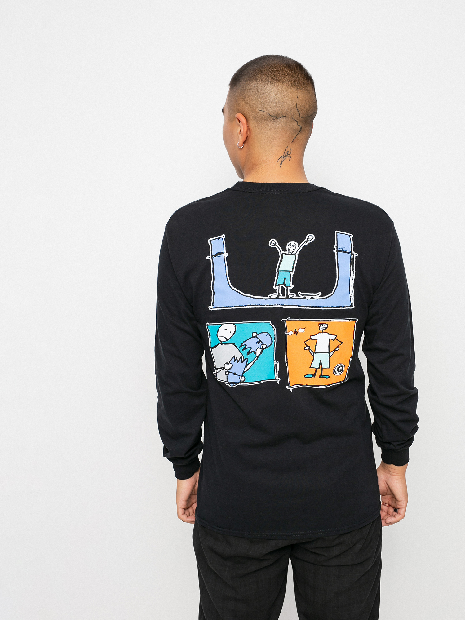 Longsleeve Foundation Members (black)