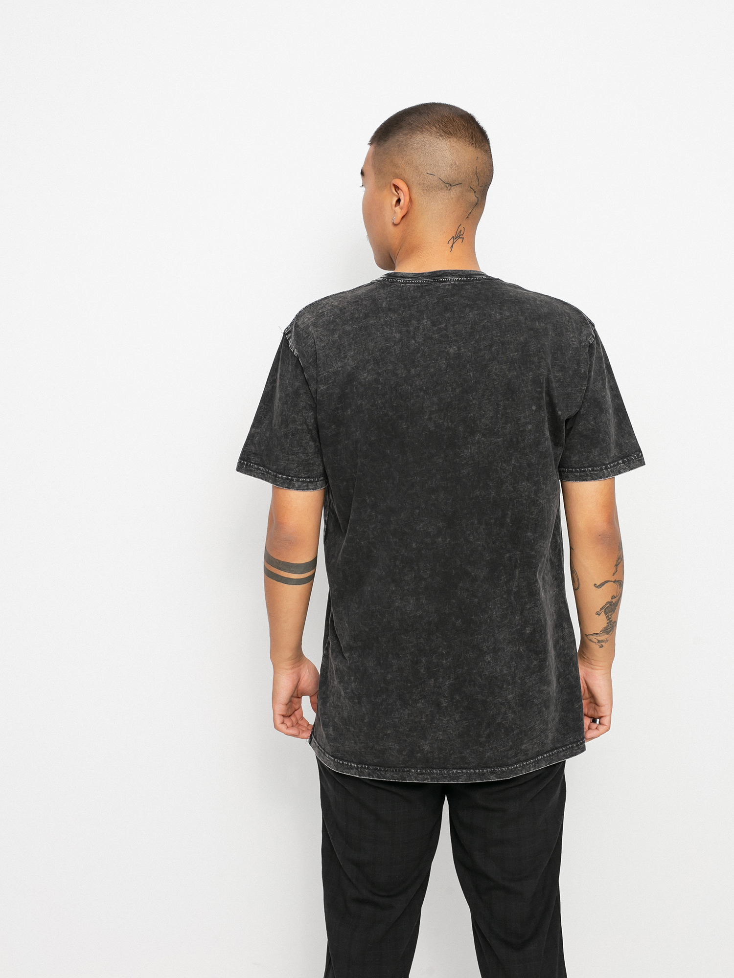 T-shirt Pig Stonewash (black)