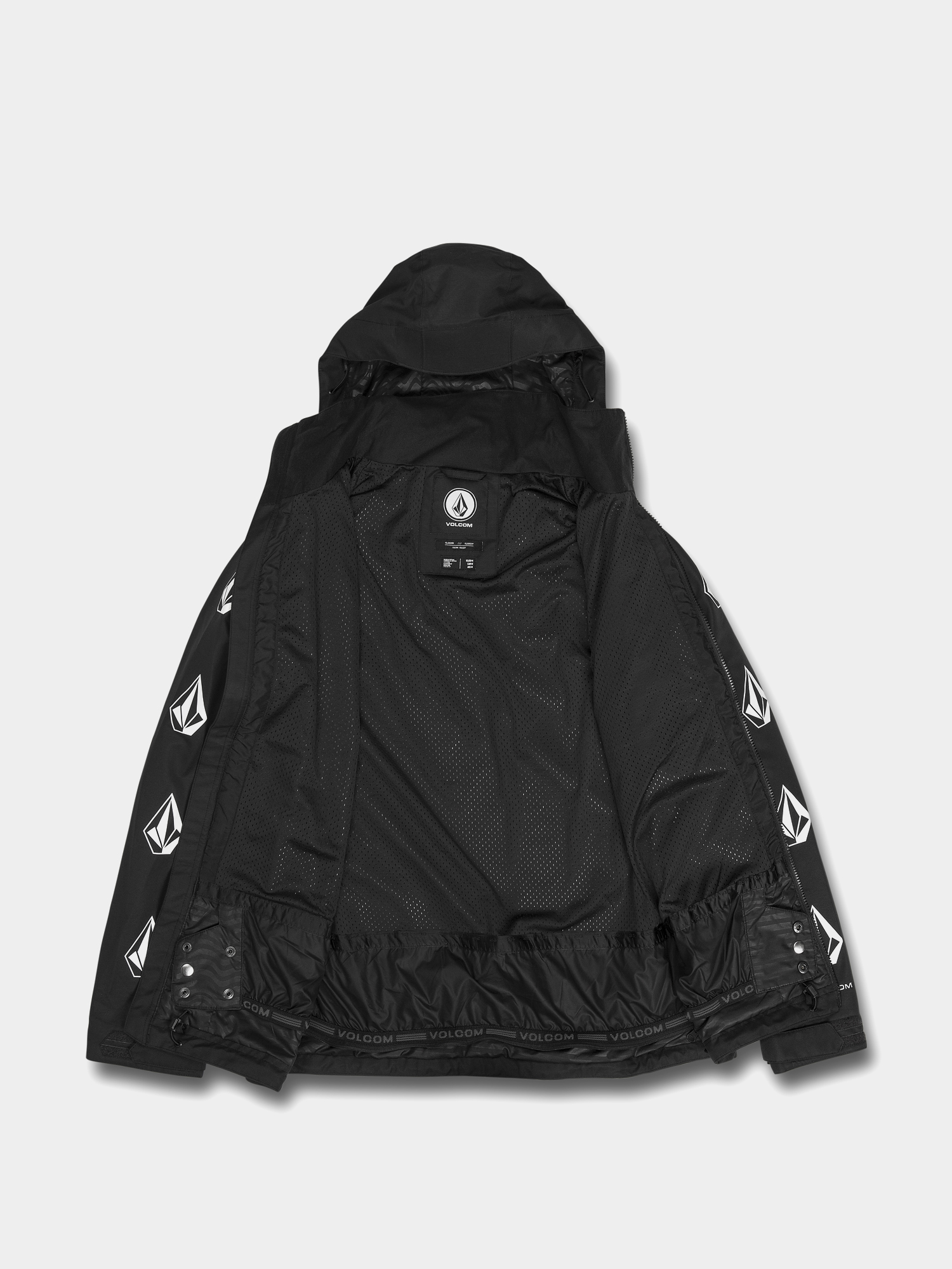 Męska Kurtka snowboardowa Volcom Deadly Stones (black)