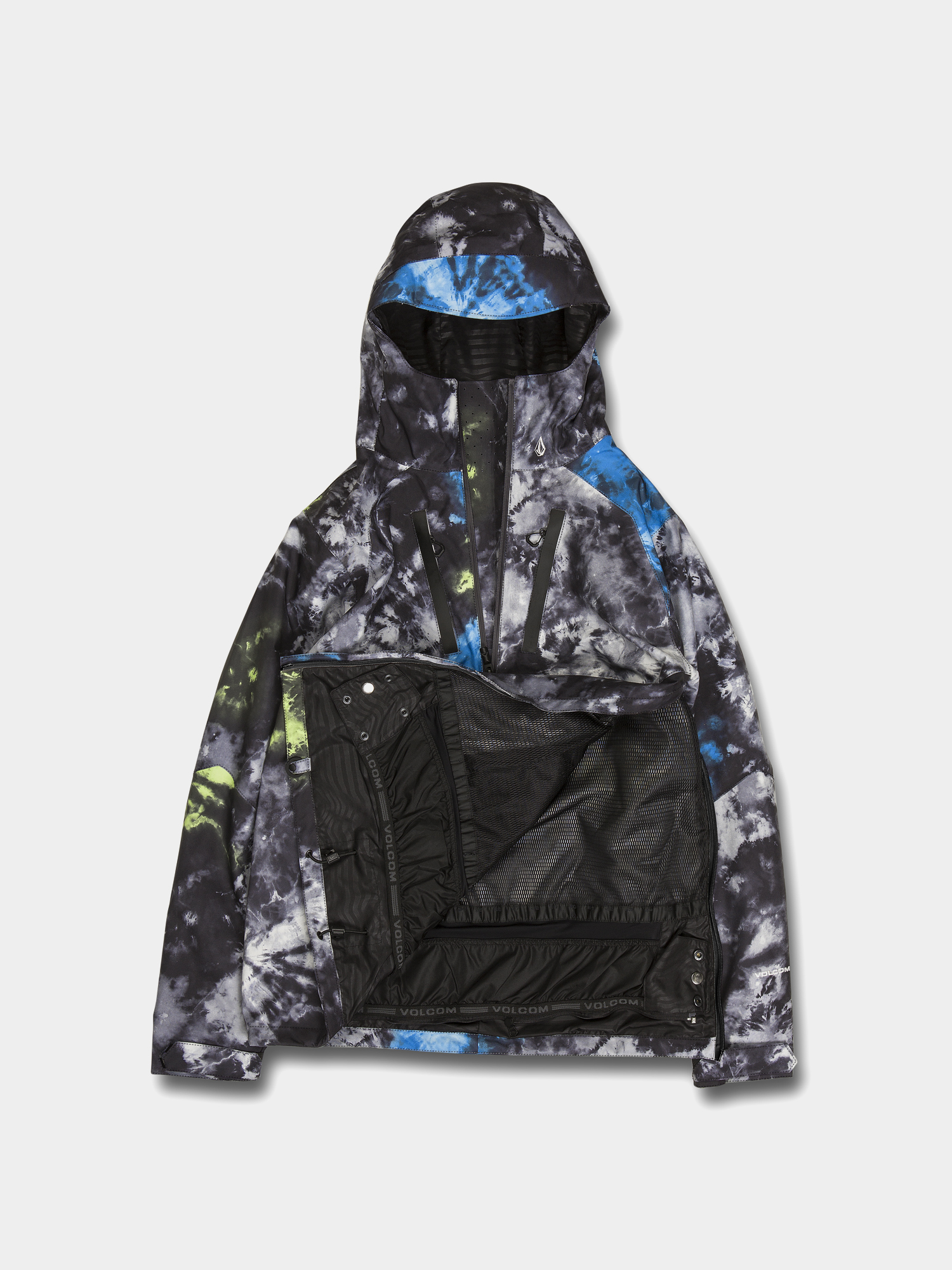 Męska Kurtka snowboardowa Volcom Brighton Pullover (tie dye)