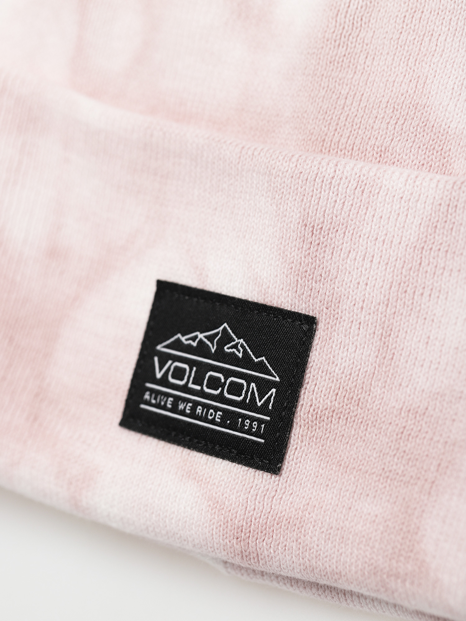 Czapka zimowa Volcom Tie Dye Wmn (hazey pink)