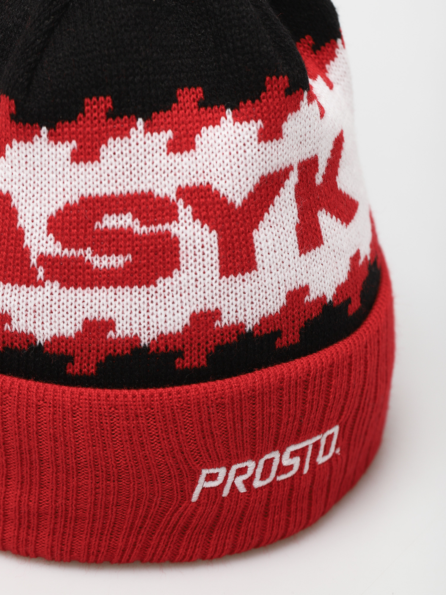 Czapka zimowa Prosto Aspe (red)