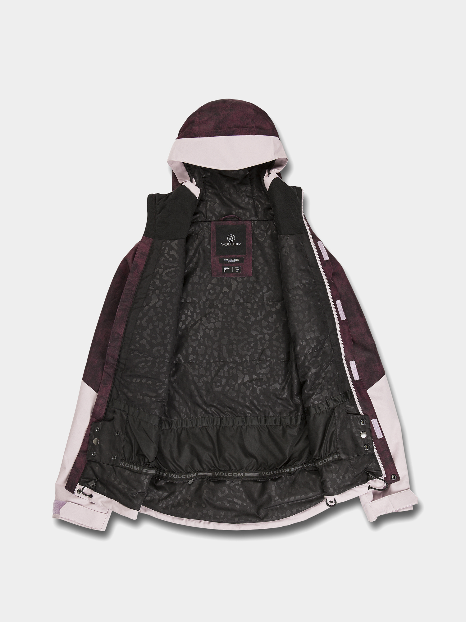 Damska Kurtka snowboardowa Volcom Bolt Ins (hazey pink)