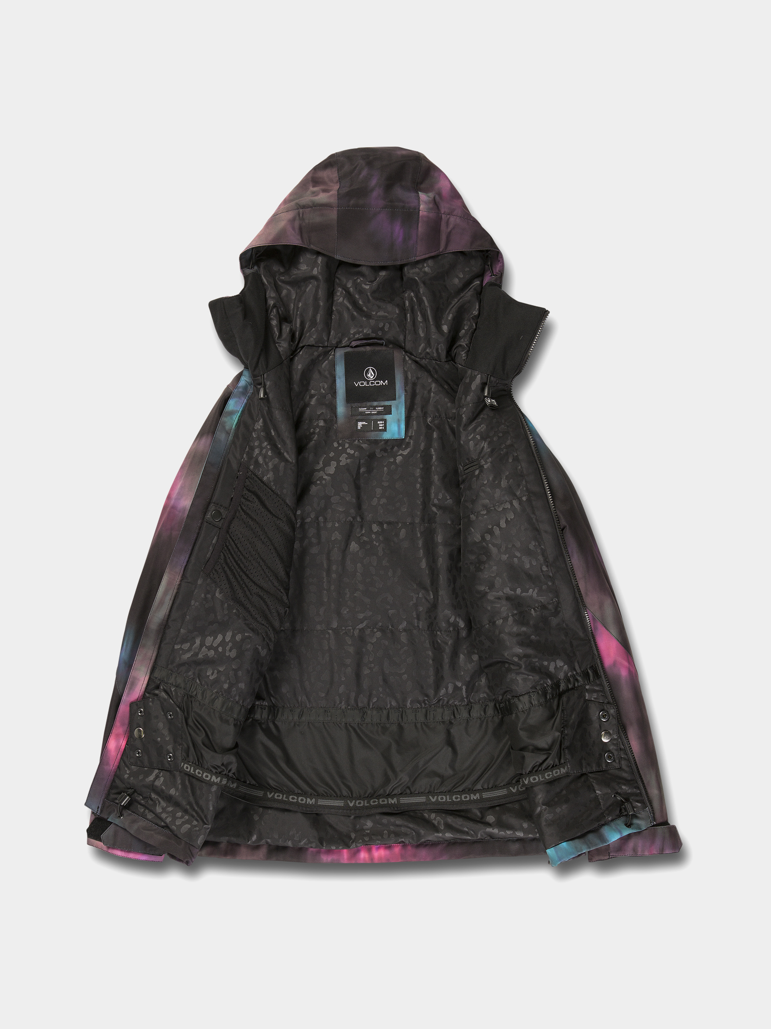 Damska Kurtka snowboardowa Volcom Strayer Ins (blue tie dye)