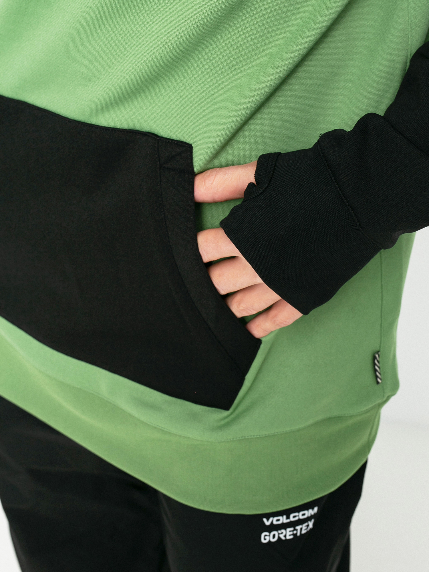Bluza z kapturem Volcom Hydro Riding HD (jade)