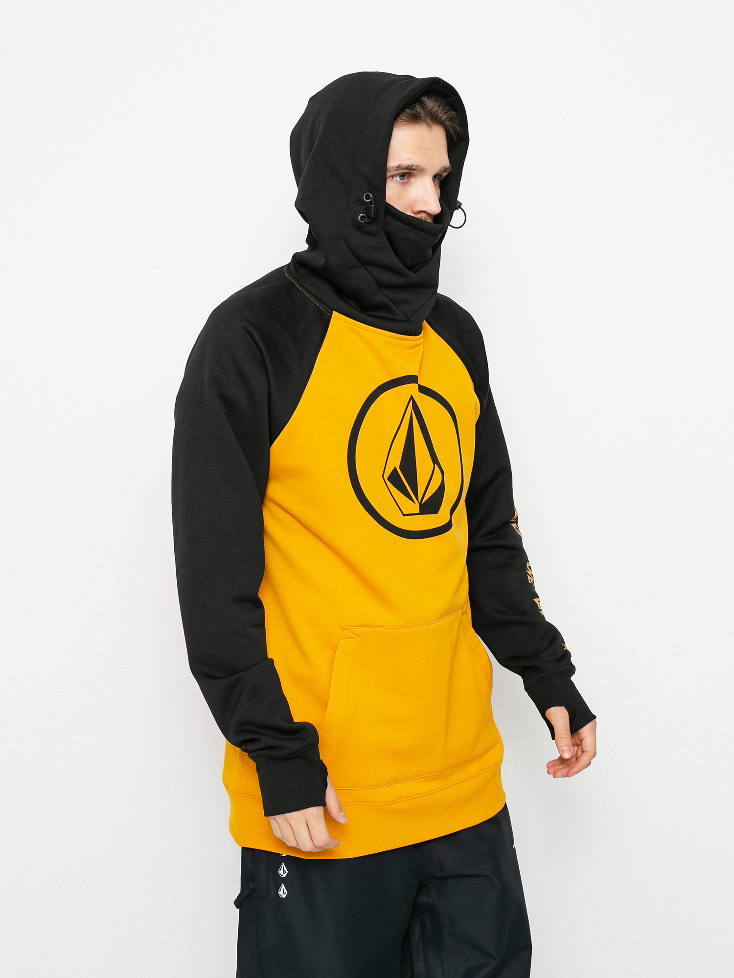 Bluza z kapturem Volcom Hydro Riding HD (resin gold)