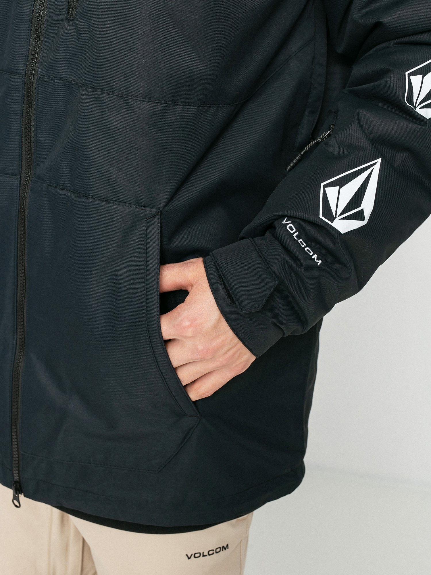Męska Kurtka snowboardowa Volcom Deadly Stones Ins (black)