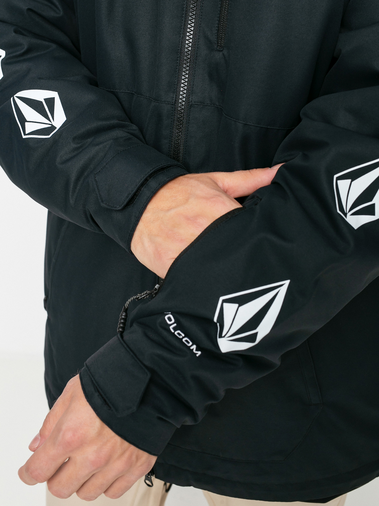 Męska Kurtka snowboardowa Volcom Deadly Stones Ins (black)