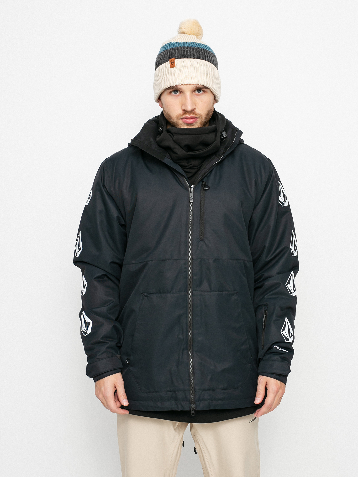 Męska Kurtka snowboardowa Volcom Deadly Stones Ins (black)