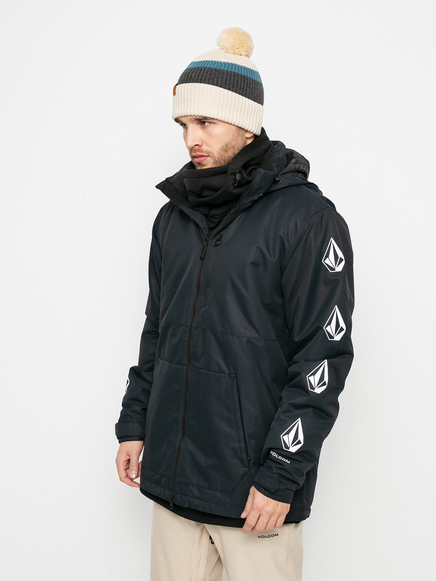 Męska Kurtka snowboardowa Volcom Deadly Stones Ins (black)