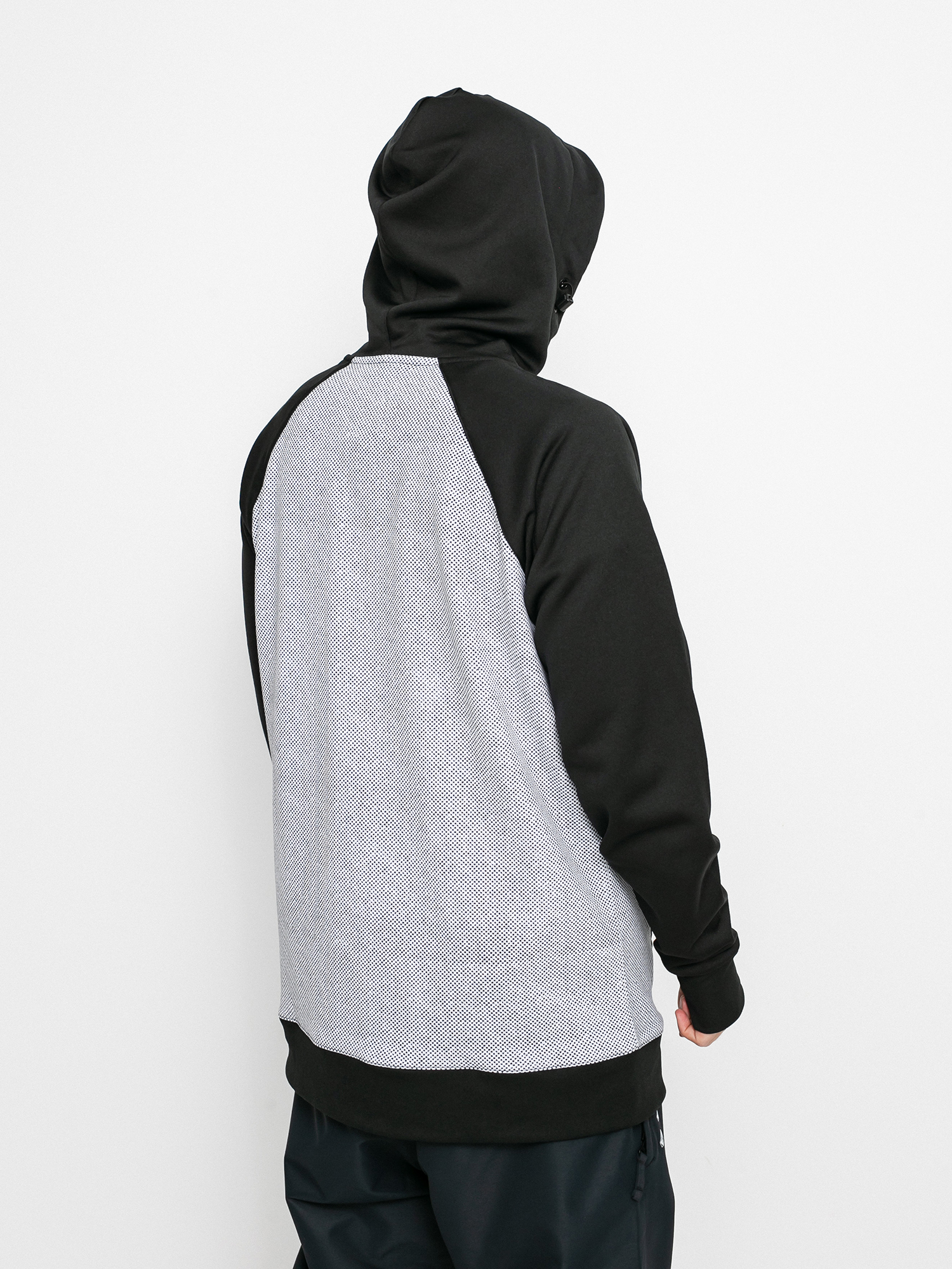 Bluza z kapturem Volcom Hydro Riding HD (white combo)