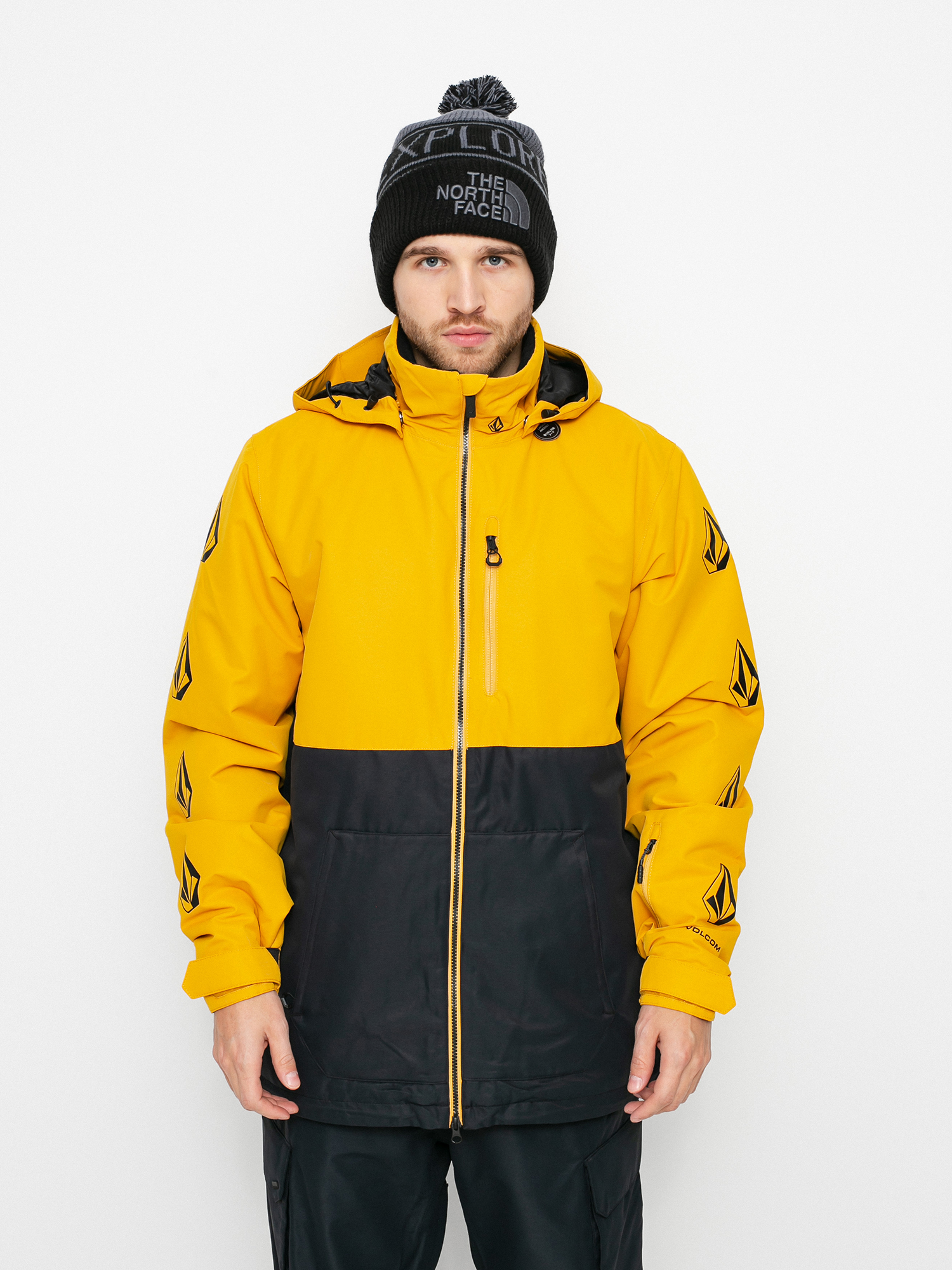 Męska Kurtka snowboardowa Volcom Deadly Stones Ins (resin gold)