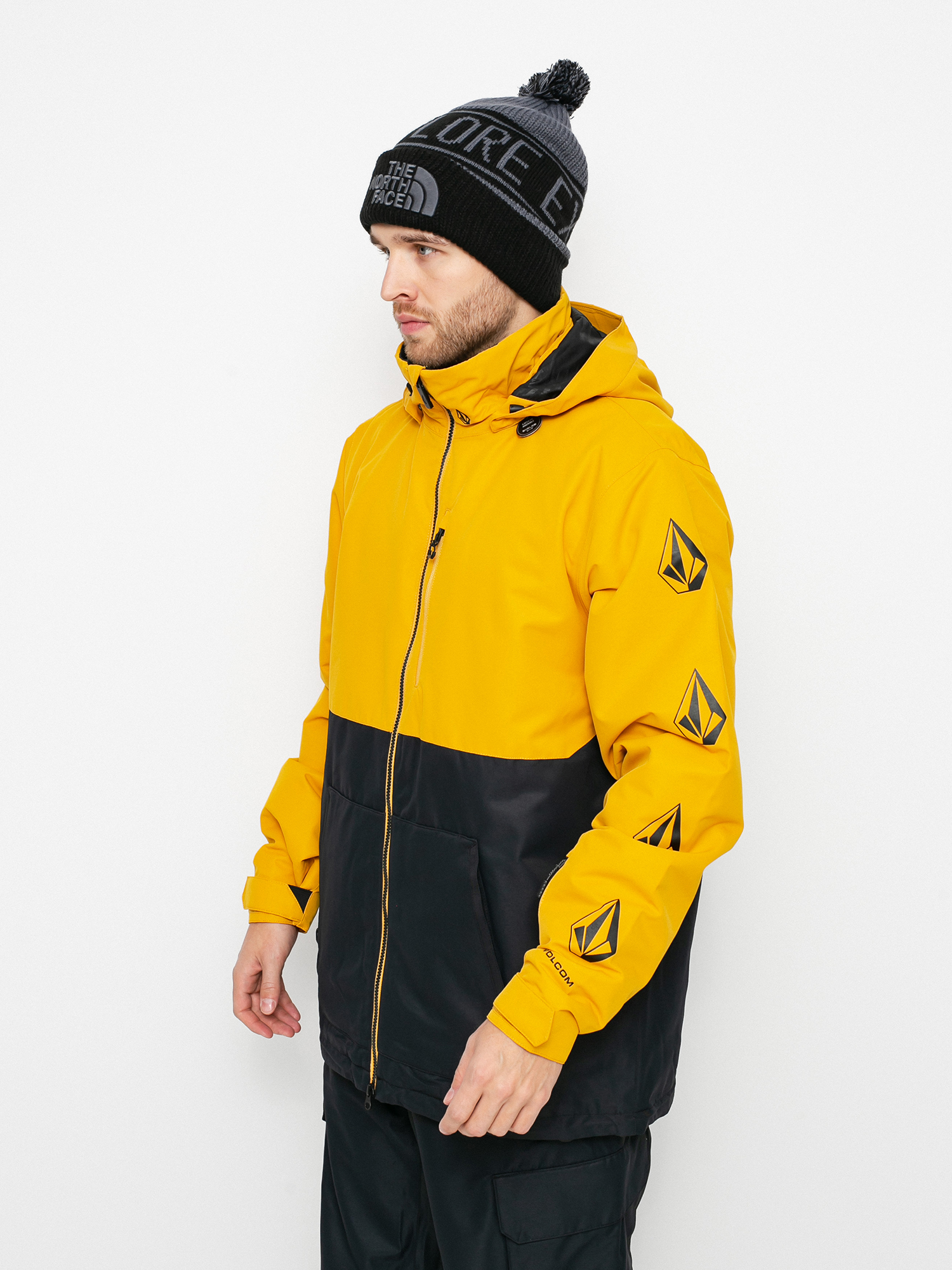 Męska Kurtka snowboardowa Volcom Deadly Stones Ins (resin gold)