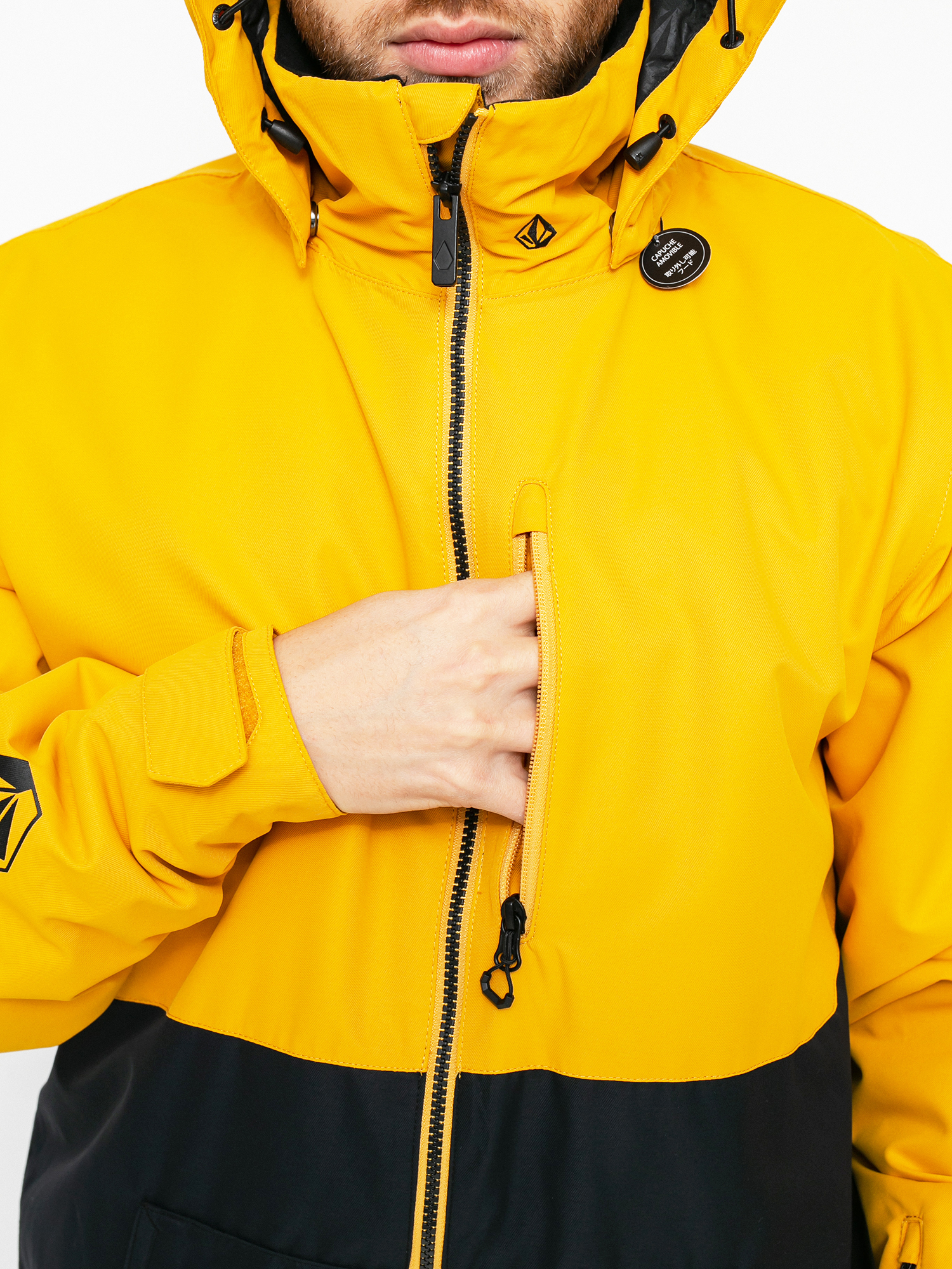 Męska Kurtka snowboardowa Volcom Deadly Stones Ins (resin gold)