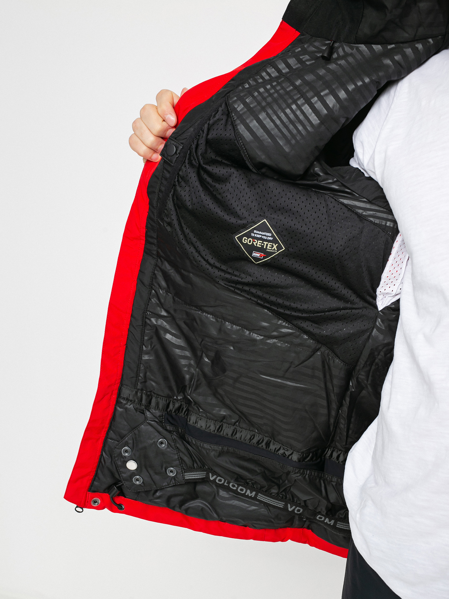 Męska Kurtka snowboardowa Volcom L Ins Gore Tex (red)