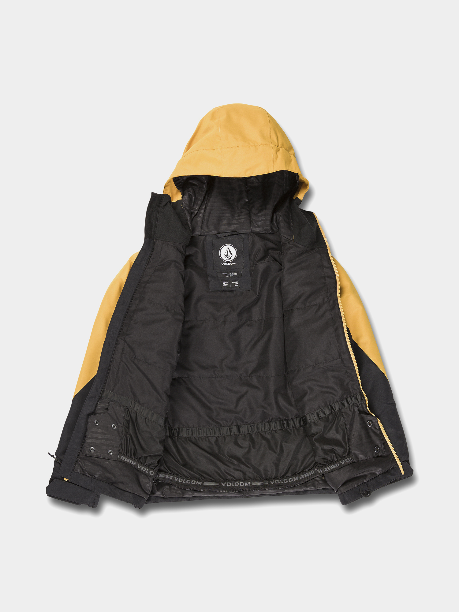 Kurtka snowboardowa Volcom Vernon Ins JR (resin gold)
