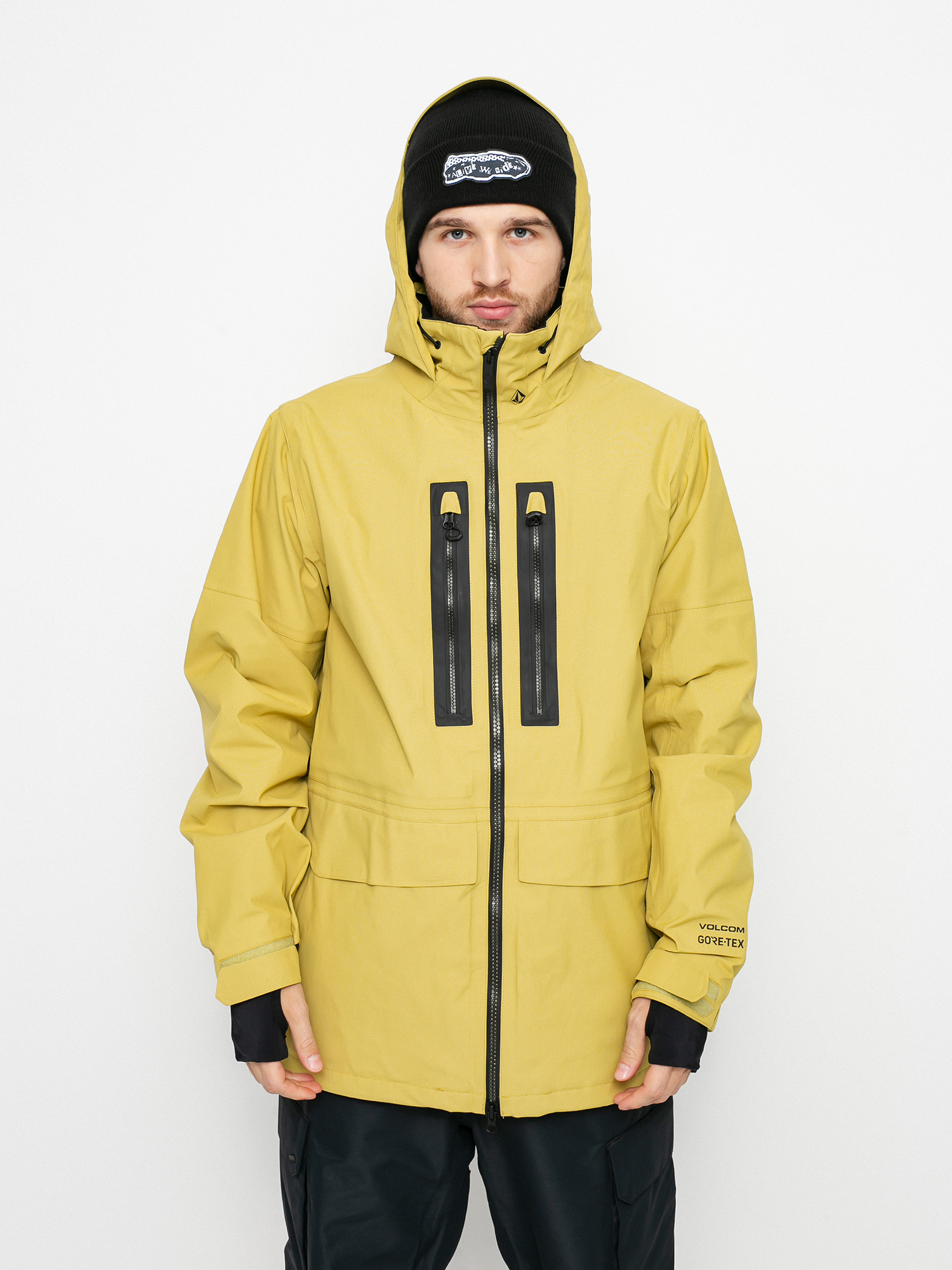 Męska Kurtka snowboardowa Volcom Stone Gore Tex (gold)