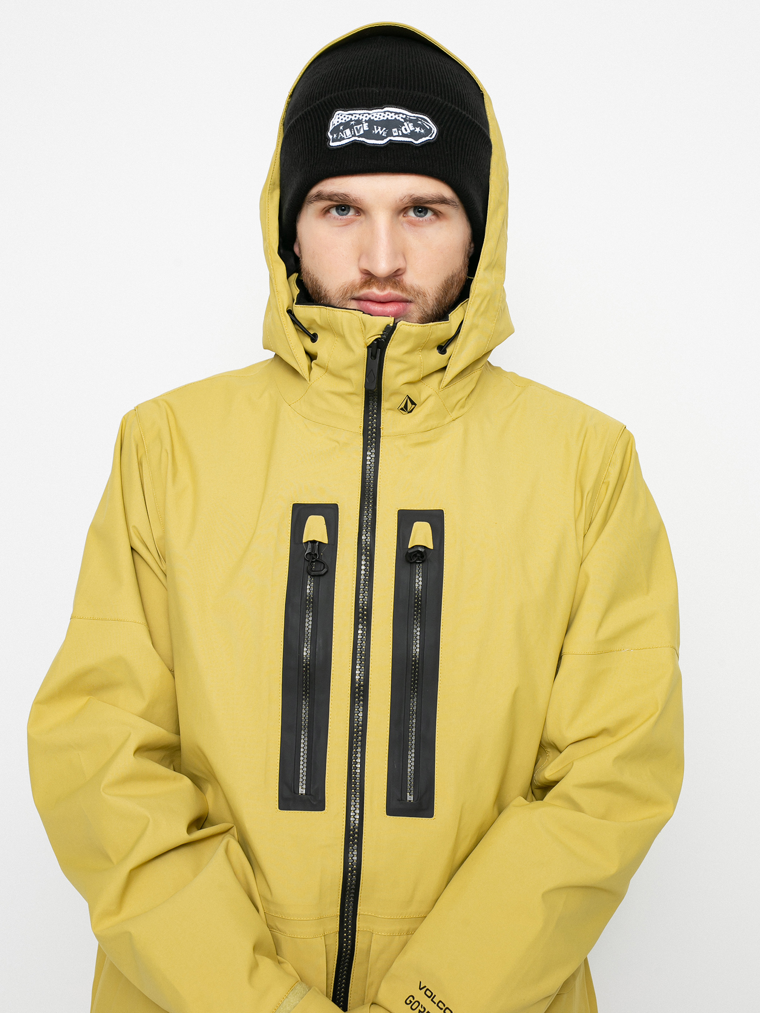 Męska Kurtka snowboardowa Volcom Stone Gore Tex (gold)