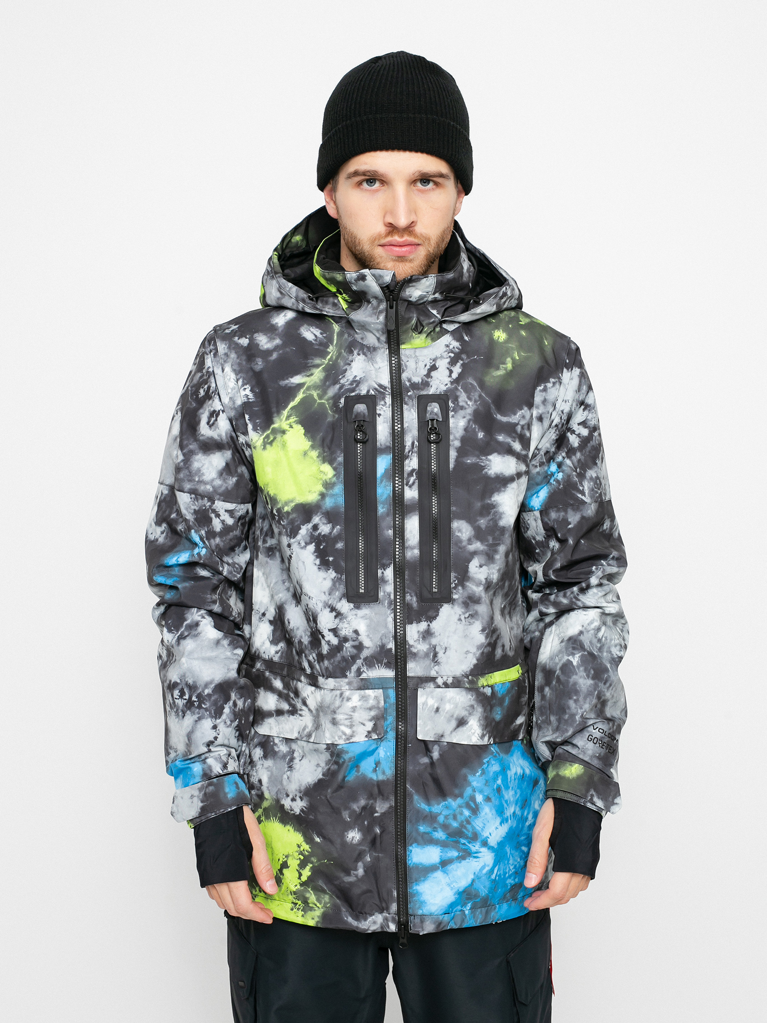 Męska Kurtka snowboardowa Volcom Stone Gore Tex (tie dye)