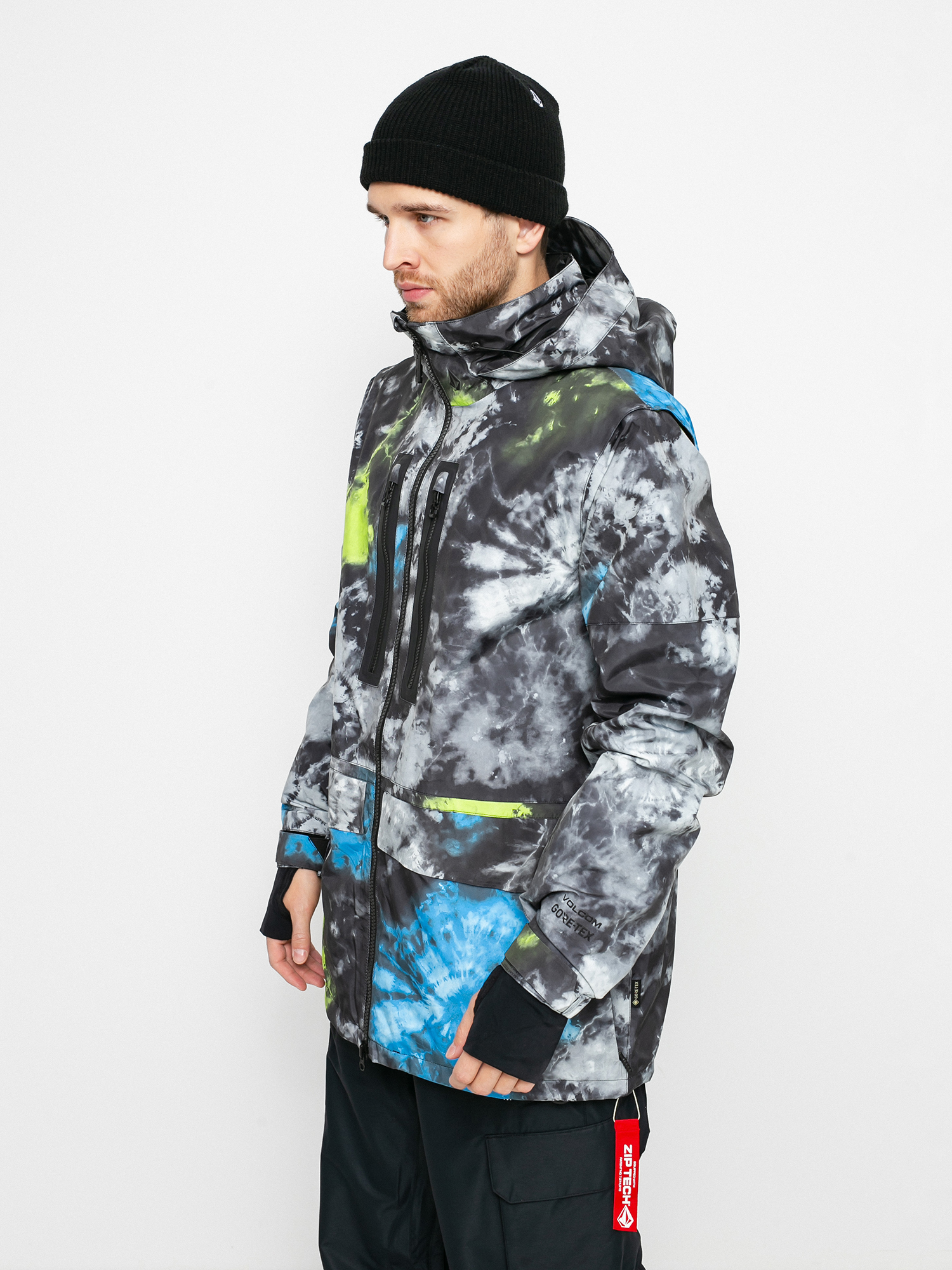 Męska Kurtka snowboardowa Volcom Stone Gore Tex (tie dye)