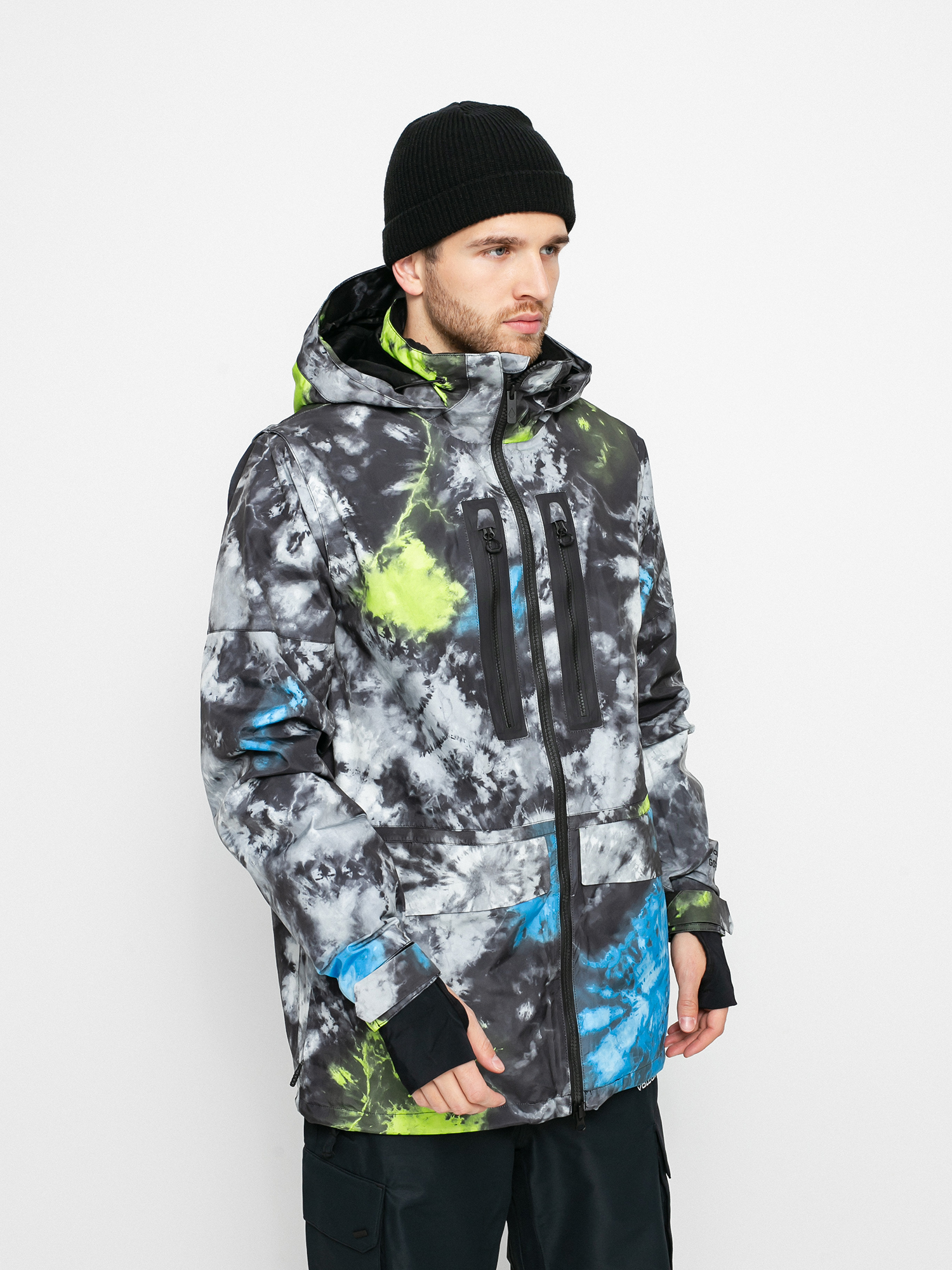 Męska Kurtka snowboardowa Volcom Stone Gore Tex (tie dye)