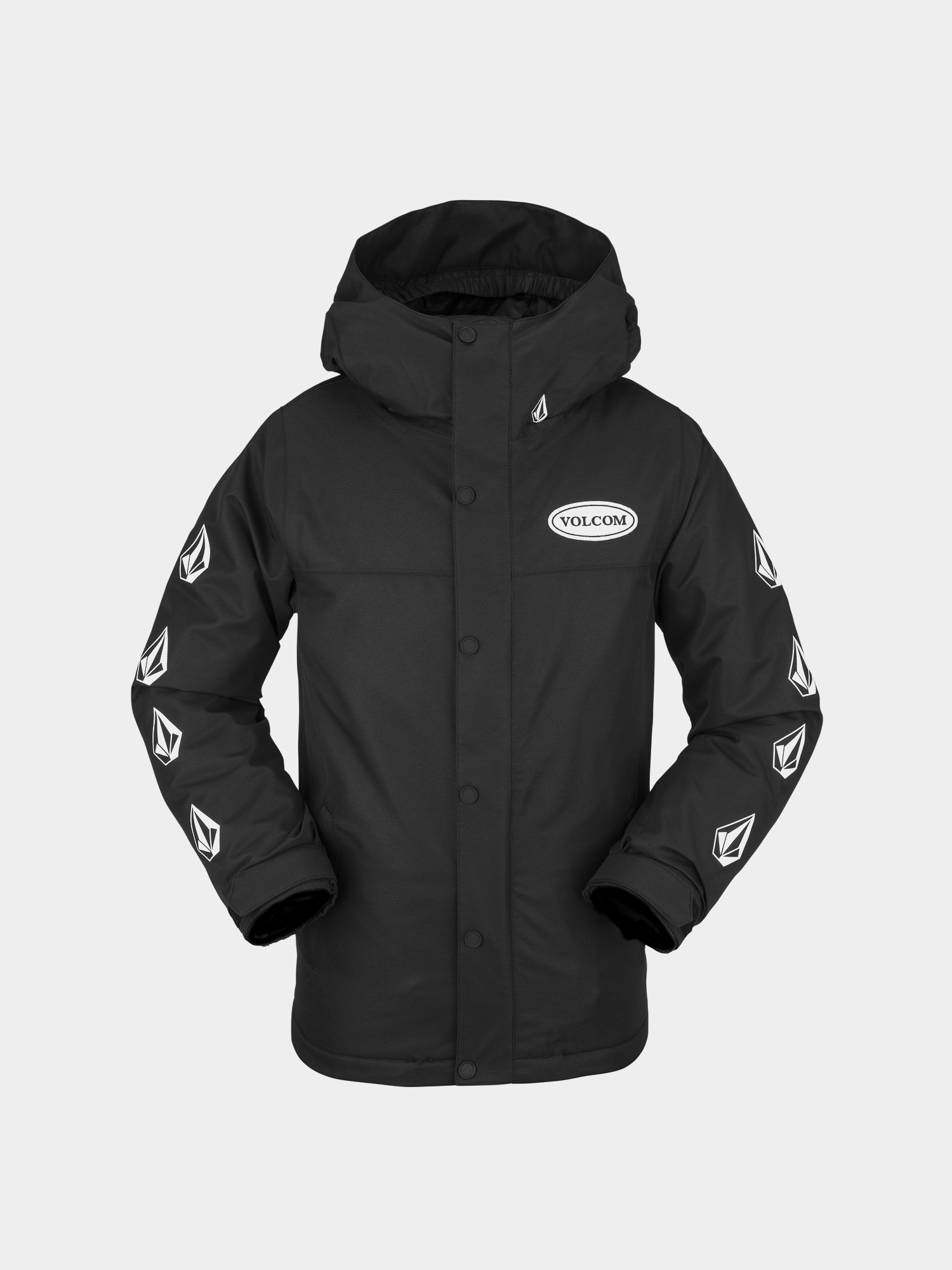 Kurtka snowboardowa Volcom Stone.91 Ins JR (black)