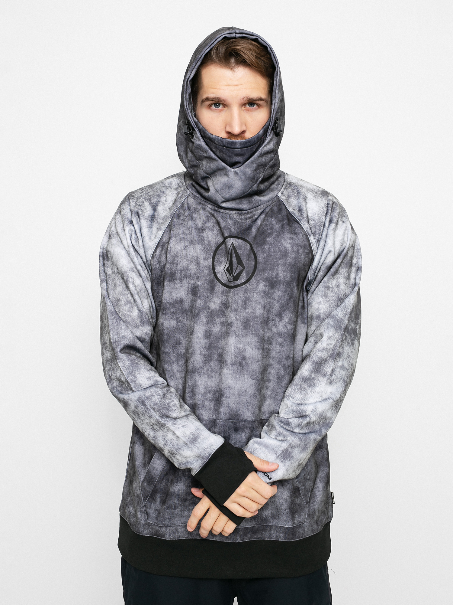 Bluza z kapturem Volcom Hydro Riding HD (acid black)