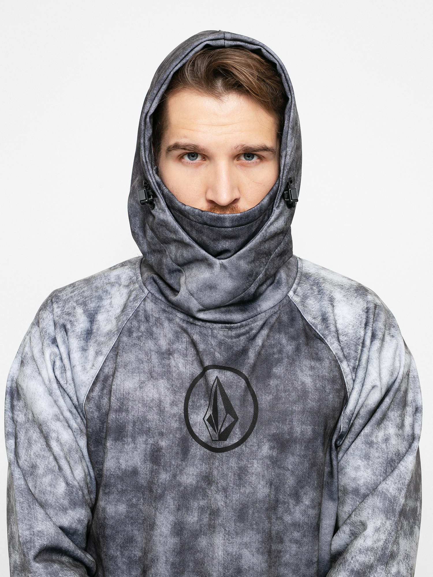 Bluza z kapturem Volcom Hydro Riding HD (acid black)